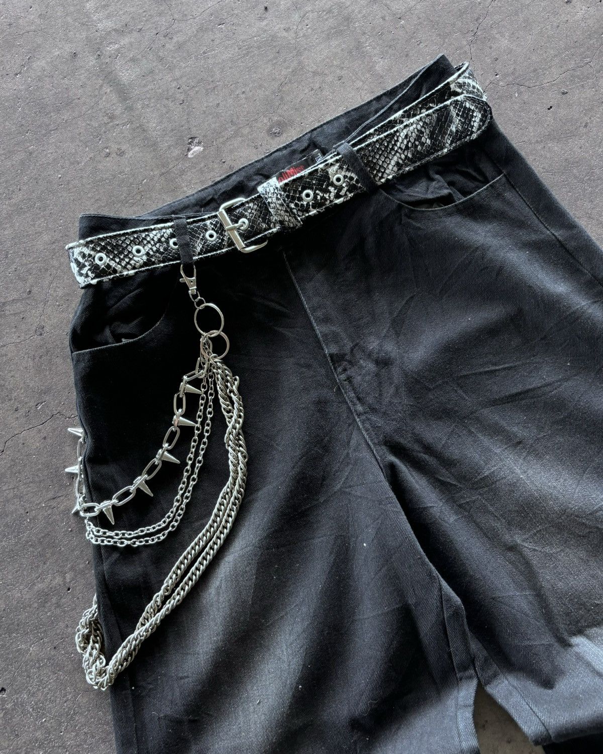 If Six Was Nine × Japanese Brand × Le Grande Bleu (L.G.B.) Ifsixwasnine Lgb Style Washed Blue Flared Denim Pants Size US 27 - 4 Thumbnail