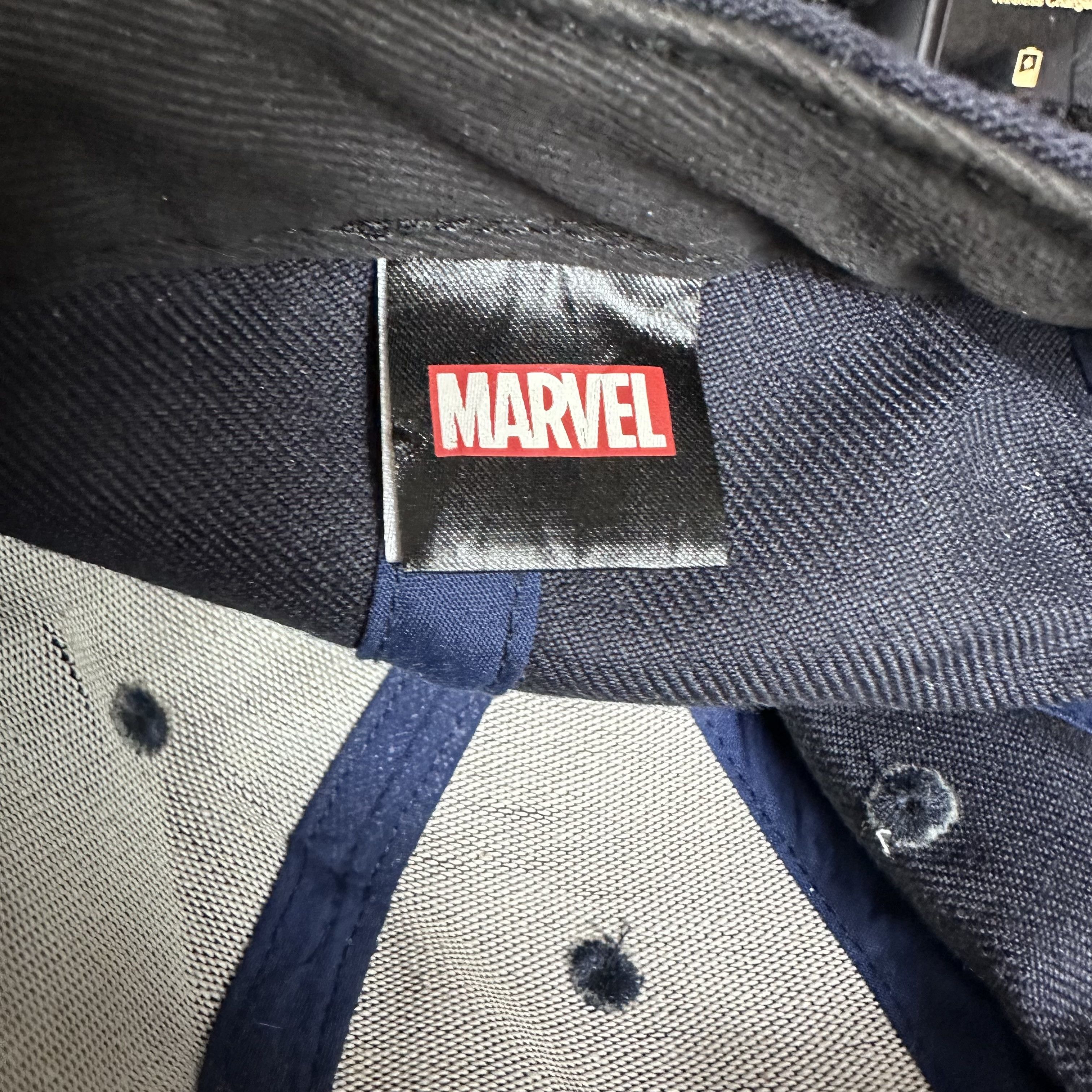 Anime × Marvel Comics 🔥RARE🔥Marvel Studio Logo Embroidery Snapback Cap Hat Size ONE SIZE - 10 Thumbnail