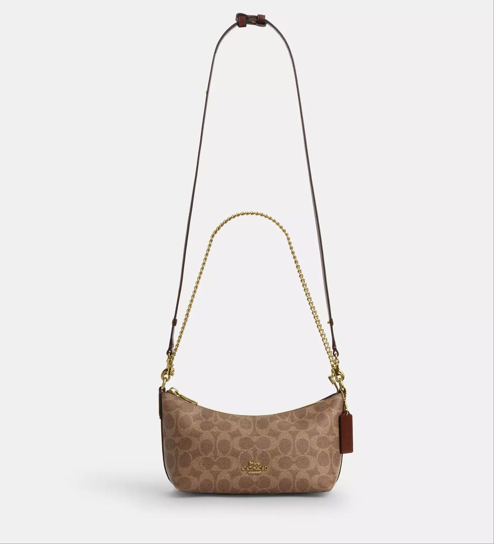 Coach Caitlin Shoulder Bag In Signature Canvas CEK80 Size ONE SIZE - 6 Thumbnail