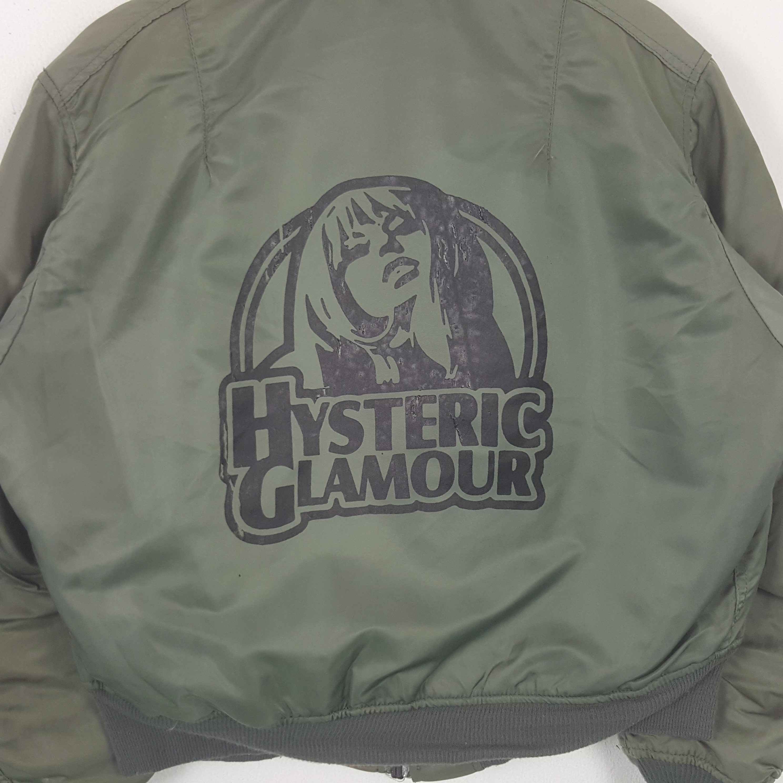Alpha Industries Vintage Alpha Industries X Hysteric Custom Bombers Jacket 33 Size US XL / EU 56 / 4 - 2 Thumbnail