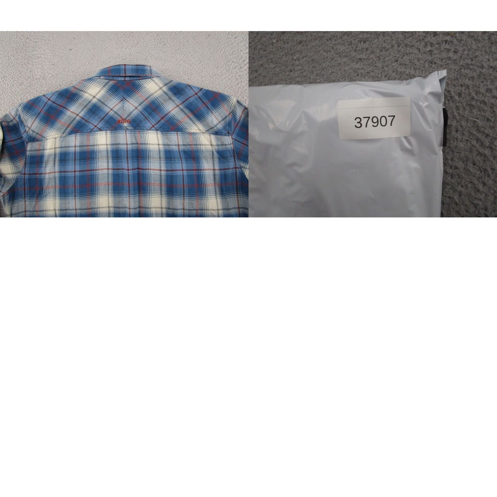 Vintage KUHL Men’s LowDown Flannel Shirt 2XL Blue Plaid Long Sleeve Button-Up Outdoor Casual Workwear Size US XXL / EU 58 / 5 - 9 Thumbnail