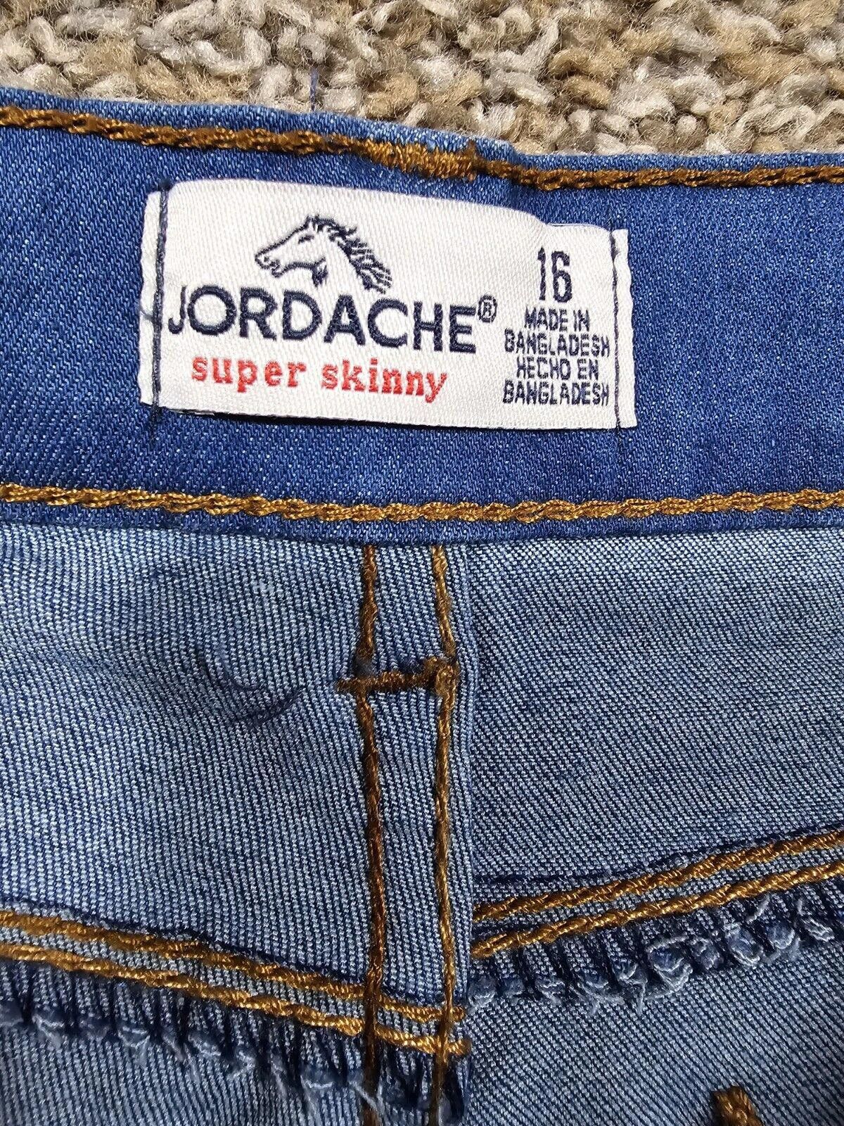 Jordache Jordache super skinny 16 Regular jeans NWT Size 38" / US 16 / IT 52 - 4 Thumbnail