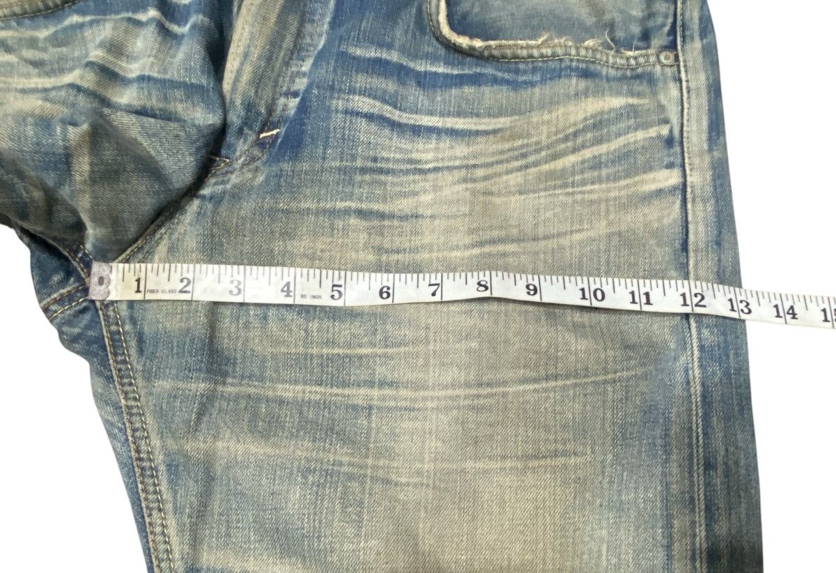 Edwin Vintage EDWIN Distressed Blue Jeans Size US 39 - 21 Thumbnail