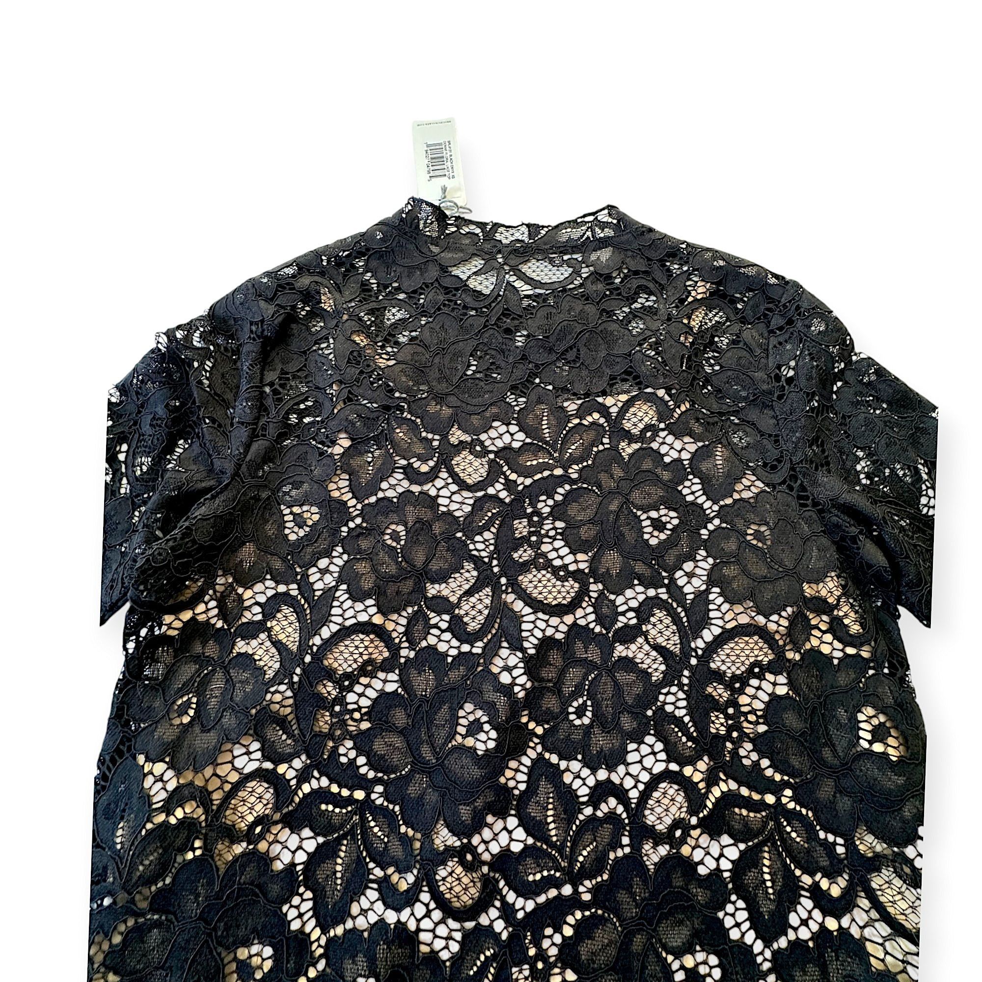 Brochu Walker Brochu Walker Donne Crewneck Floral Lace Top Black Size XS Size XS / US 0-2 / IT 36-38 - 8 Thumbnail