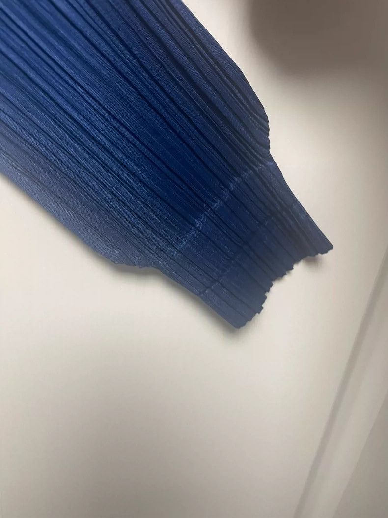Issey Miyake Issey Miyake size:1 Blue pleated pants Size 42" / US 20 - 5 Thumbnail