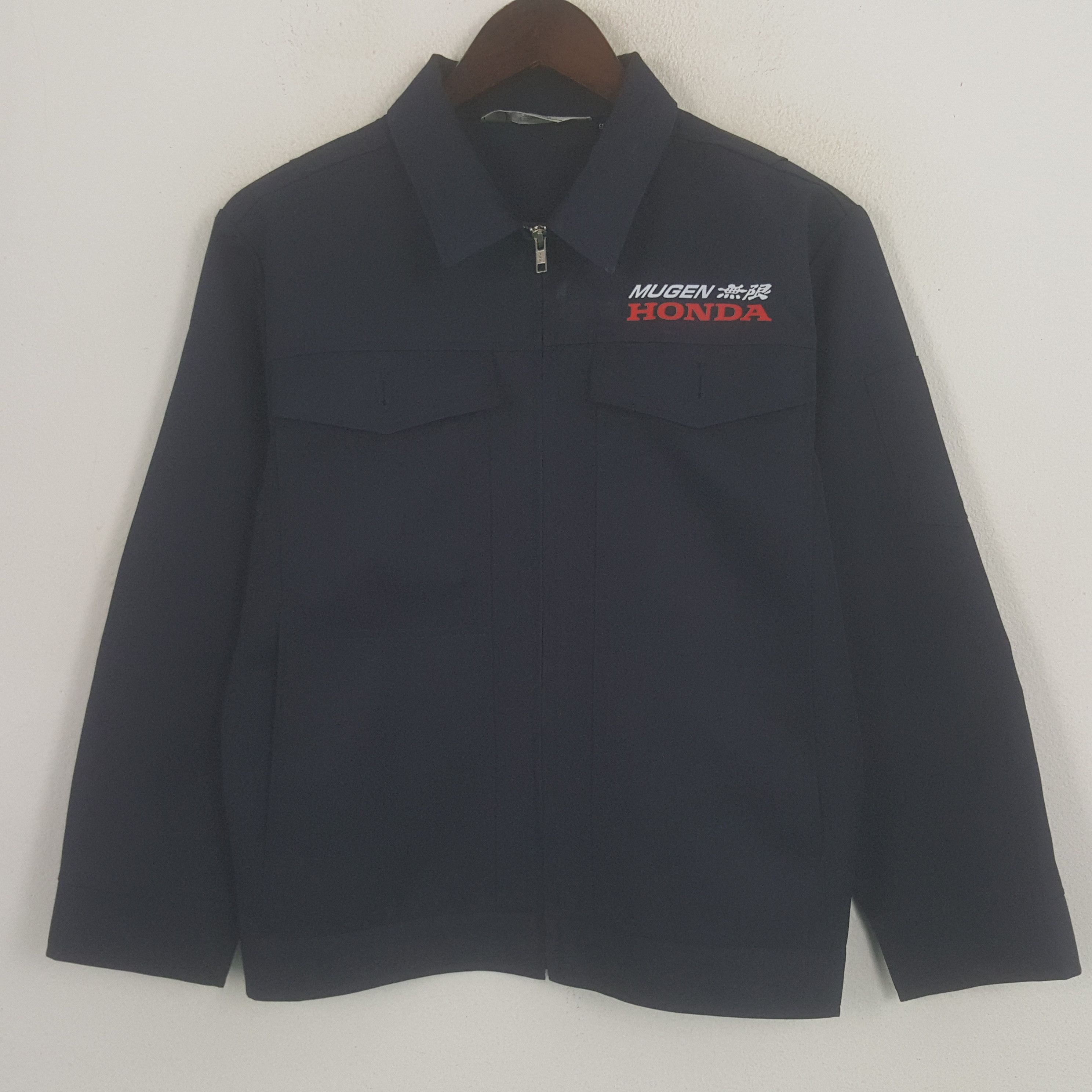 Honda × Japanese Brand × Vintage Vintage Mugen Honda Racing Custom Art Zipper Jacket Size US S / EU 44-46 / 1 - 3 Thumbnail