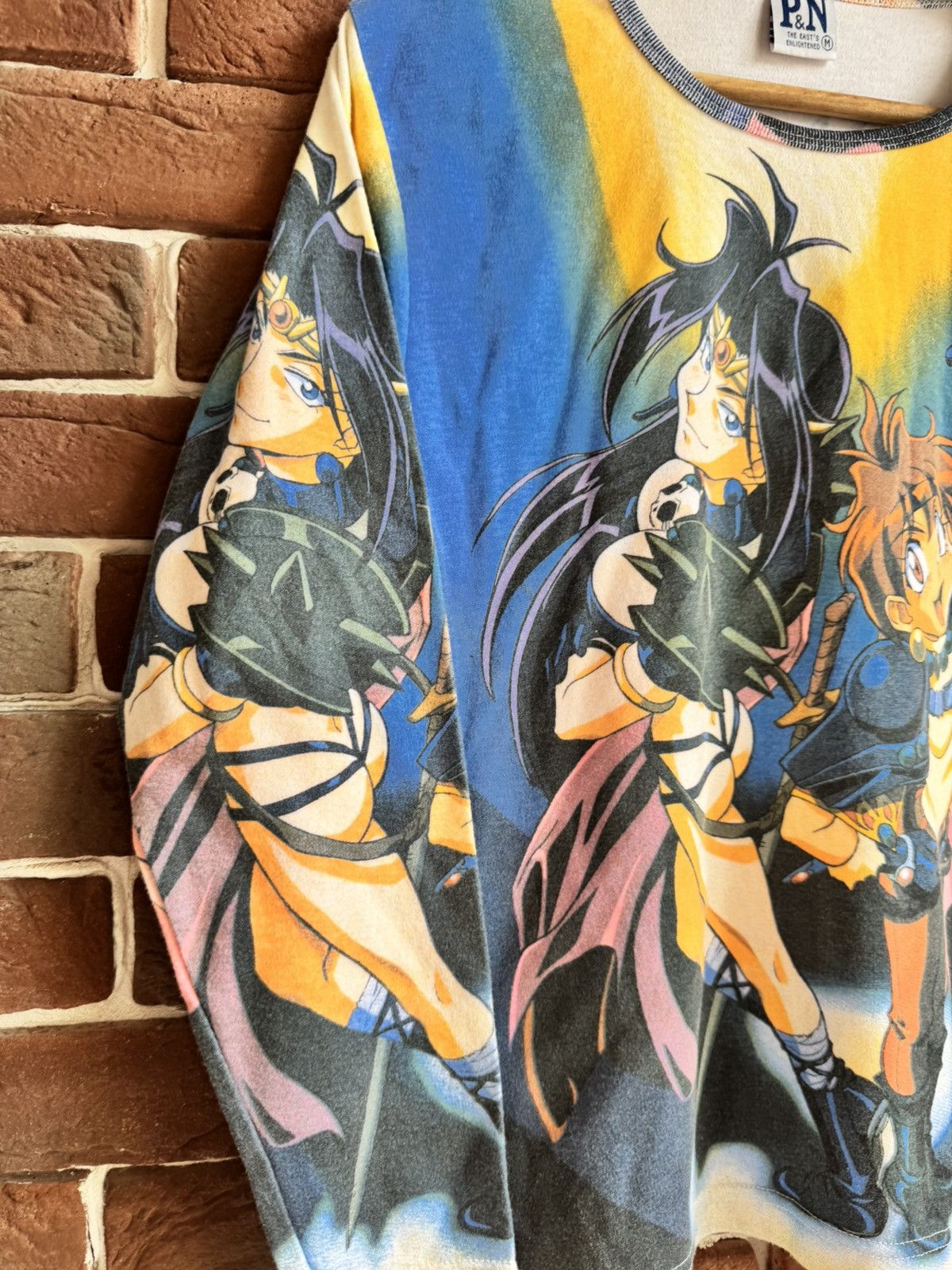 Anime Rare Vintage The Slayers Manga Anime TEe All over print Size US XS / EU 42 / 0 - 3 Thumbnail