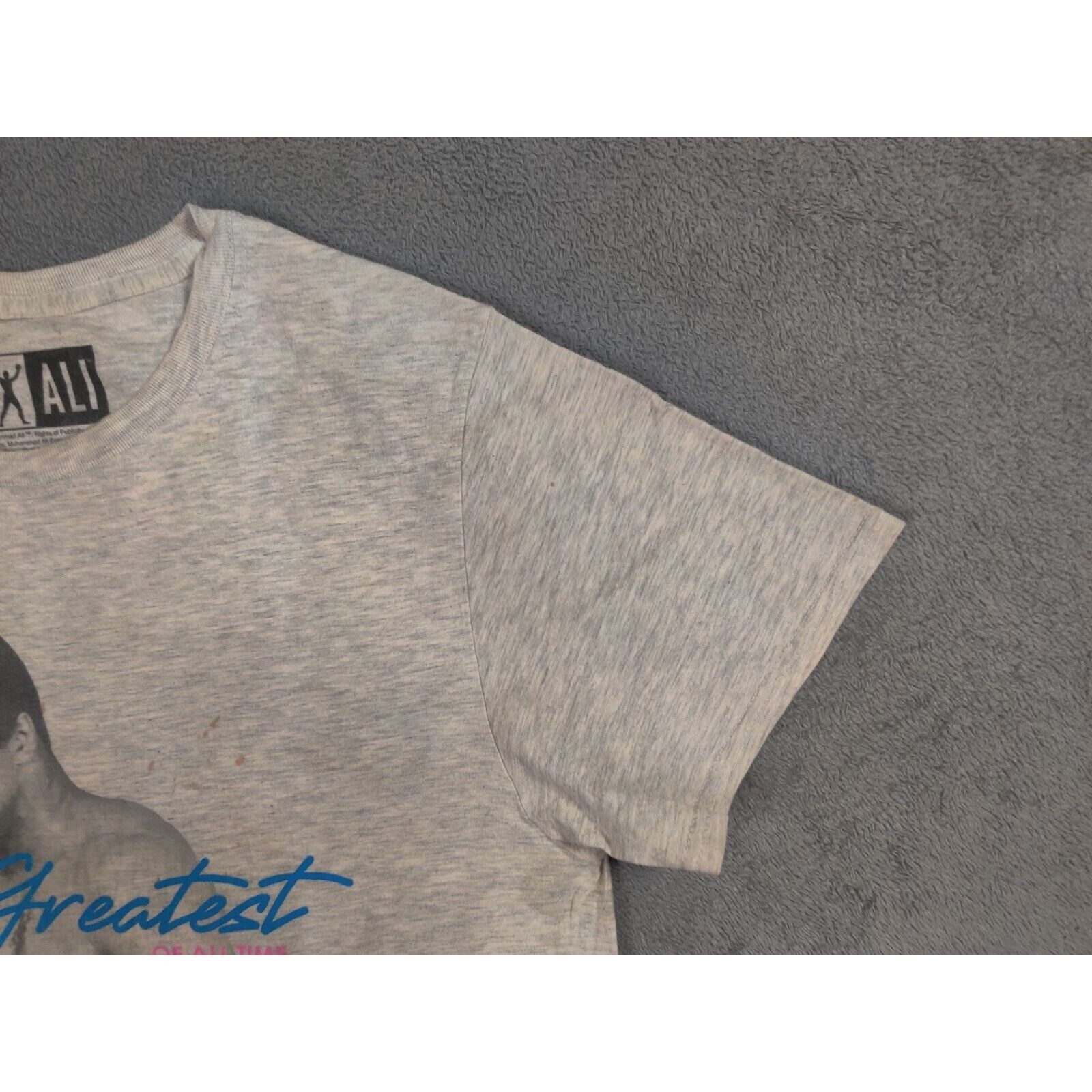Other Muhammad Ali Shirt Adult Mens Medium Gray Blue The Greatest Size US M / EU 48-50 / 2 - 10 Thumbnail