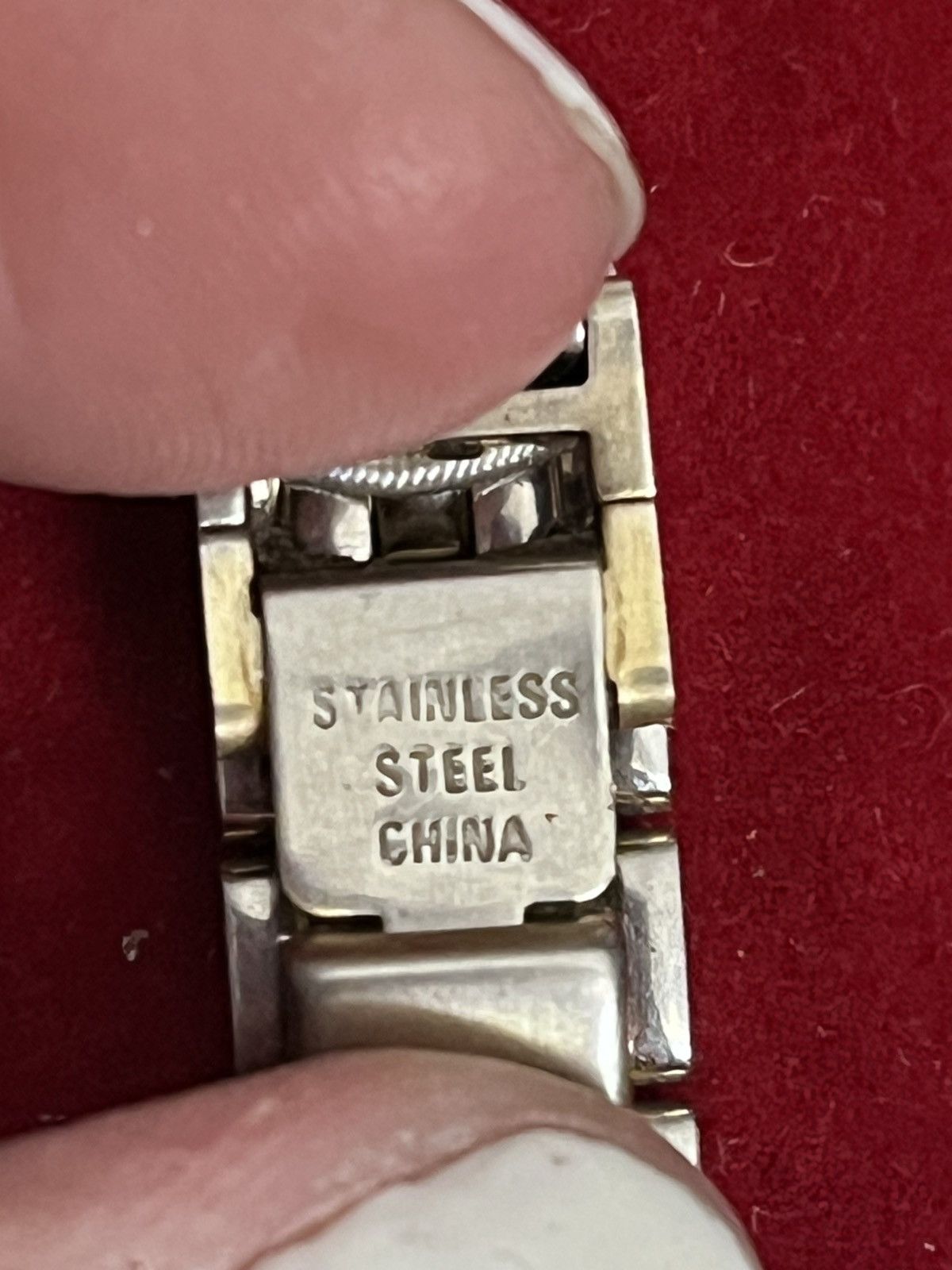Elizabeth Taylor white diamonds Watch New Battery 90s Promo