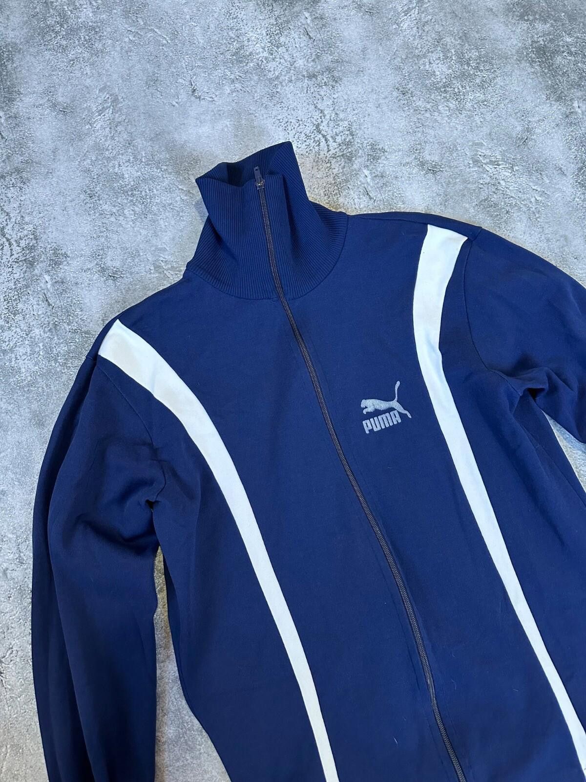 Puma Puma 1970s Helanca tracksuit top jacket West Germany vintage Size US M / EU 48-50 / 2 - 2 Thumbnail