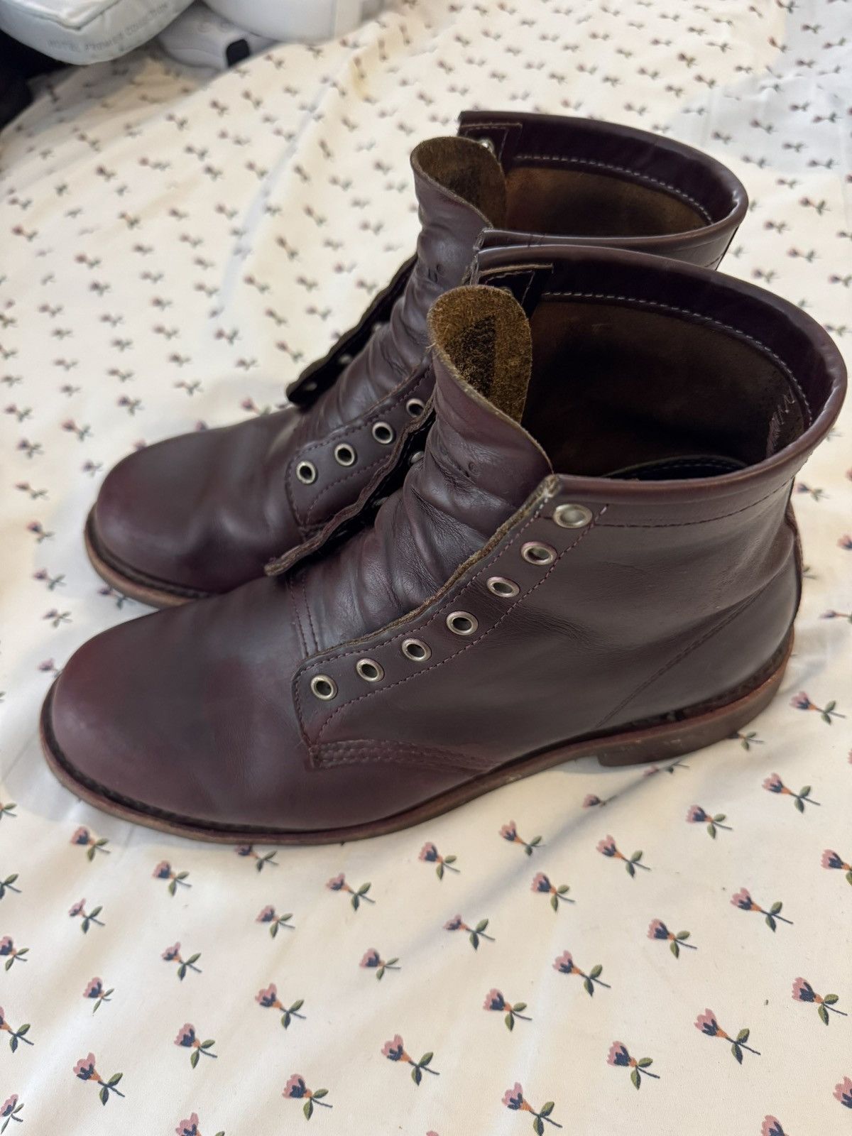 Chippewa L.L. Bean x Chippewa Katahdin Engineer Boots/ Cordovan/ 9D Size US 9 / EU 42 - 1 Thumbnail