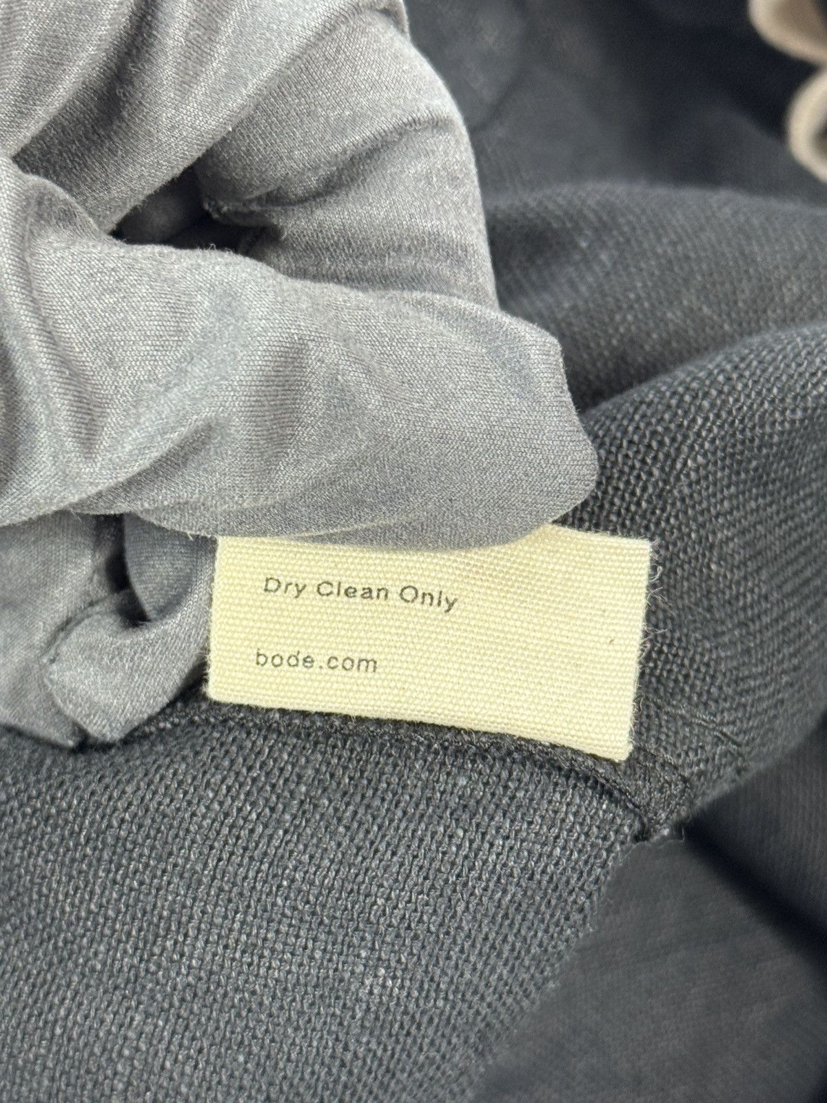 Bode EMBROIDERED LINEN SHORTS Size US 34 / EU 50 - 5 Thumbnail