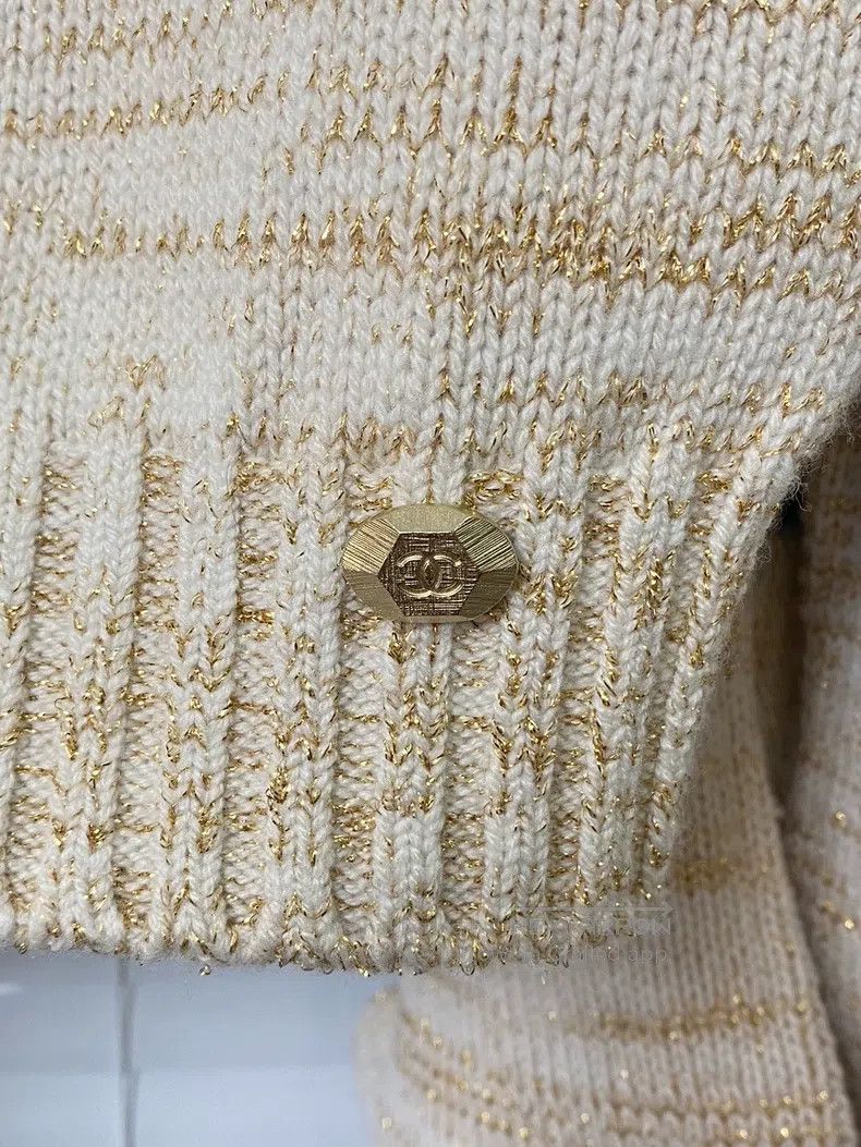 Chanel Chanel Egyptian series colour-block knitted sweater Size XS / US 0-2 / IT 36-38 - 6 Thumbnail