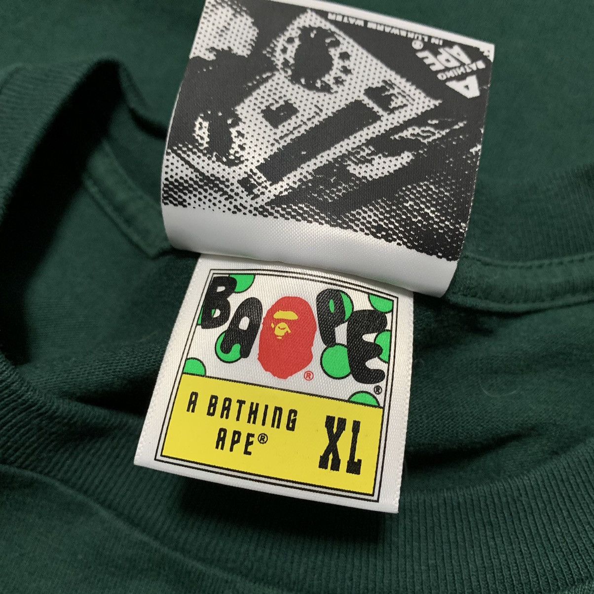 Bape Bape XL Busy Works Bathing Ape Graphic Green Tee Size US XL / EU 56 / 4 - 7 Thumbnail
