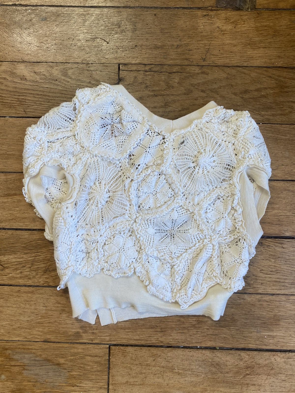 Comme des Garcons × Junya Watanabe Junya watanabe crochet top Size S / US 4 / IT 40 - 3 Thumbnail