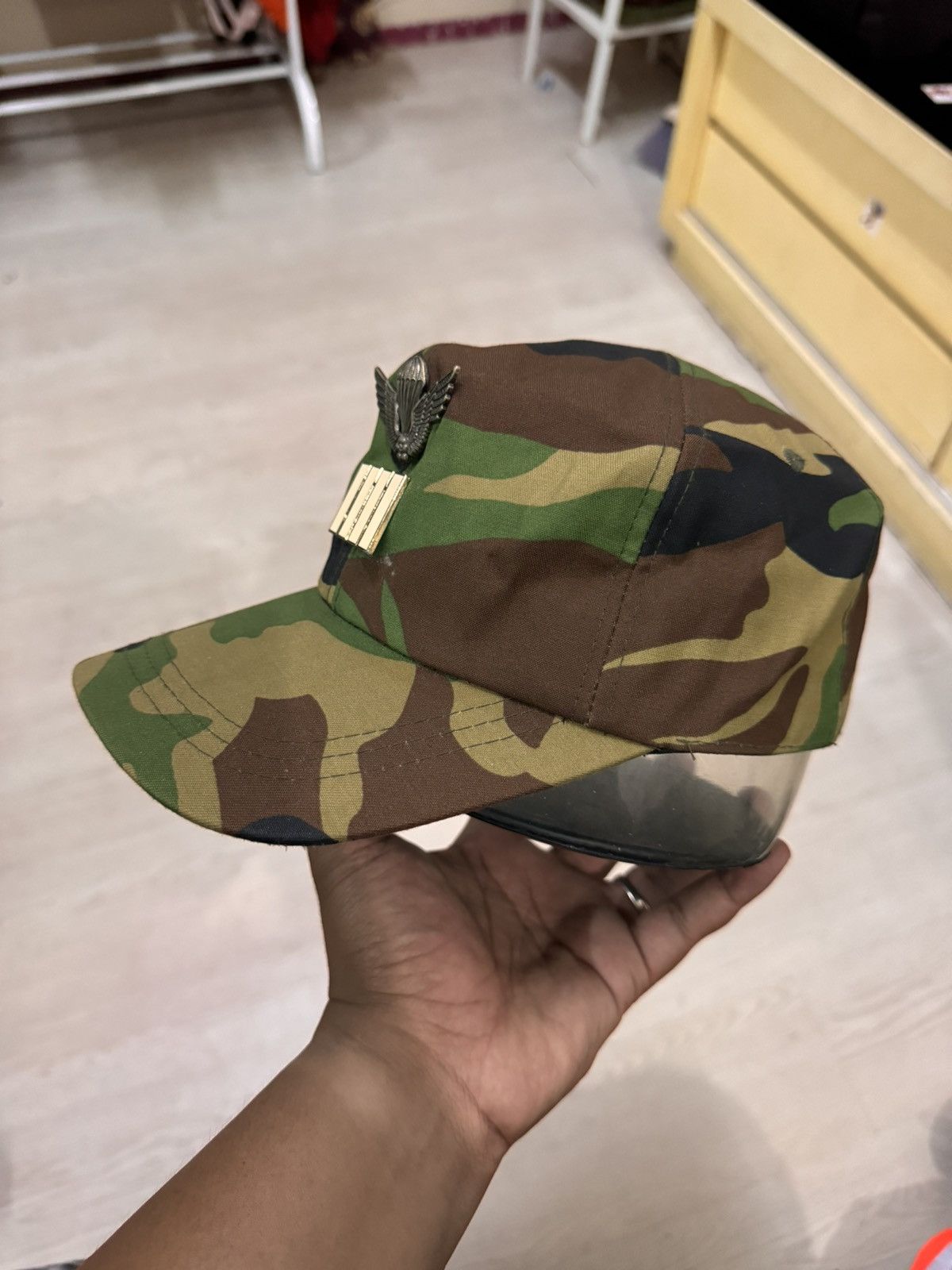 Other Airborne Army Military Air Force Korean Cap Size ONE SIZE - 2 Thumbnail