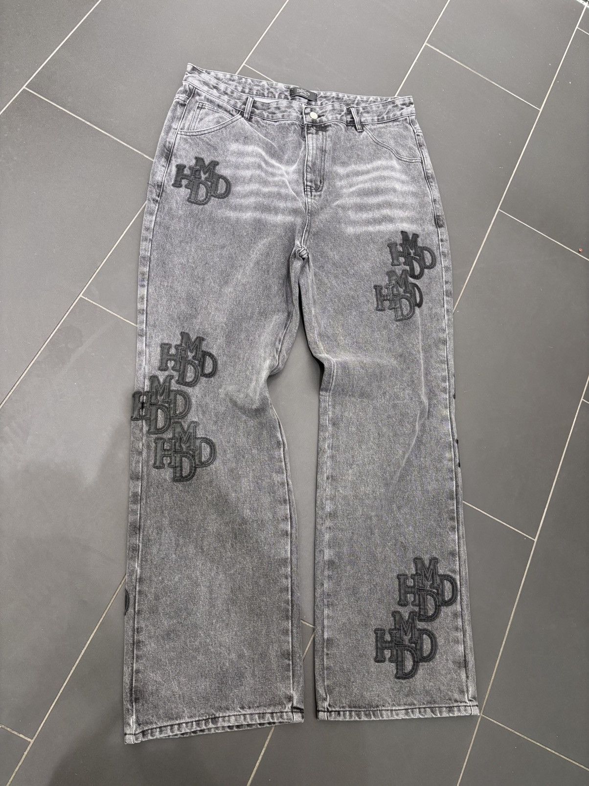HMDD HMDD Patch Work Denim ‘Black’ Size US 36 / EU 52 - 1 Thumbnail