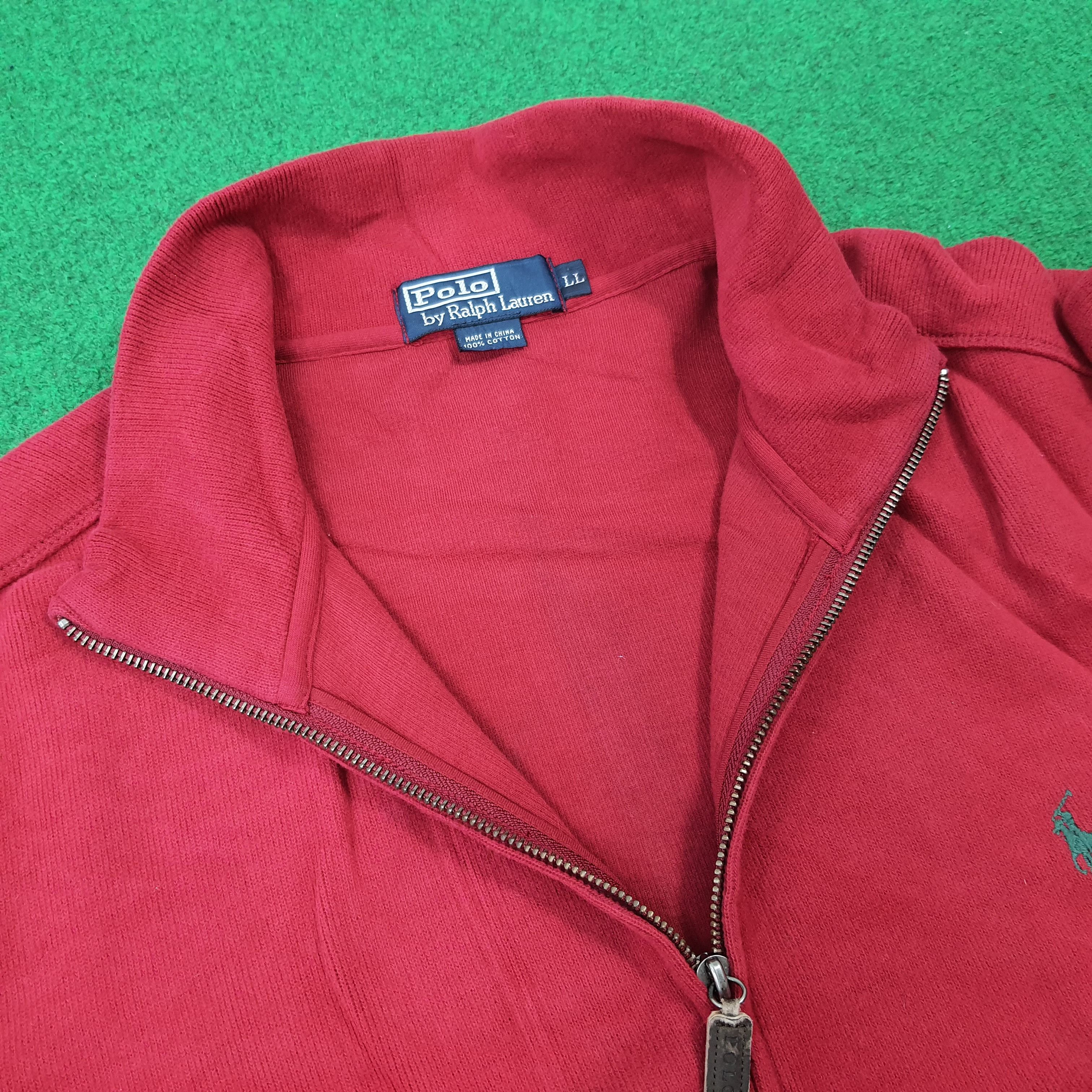 Vintage Polo Ralph Lauren Corduroy FullZip Sweatshirt C275N1