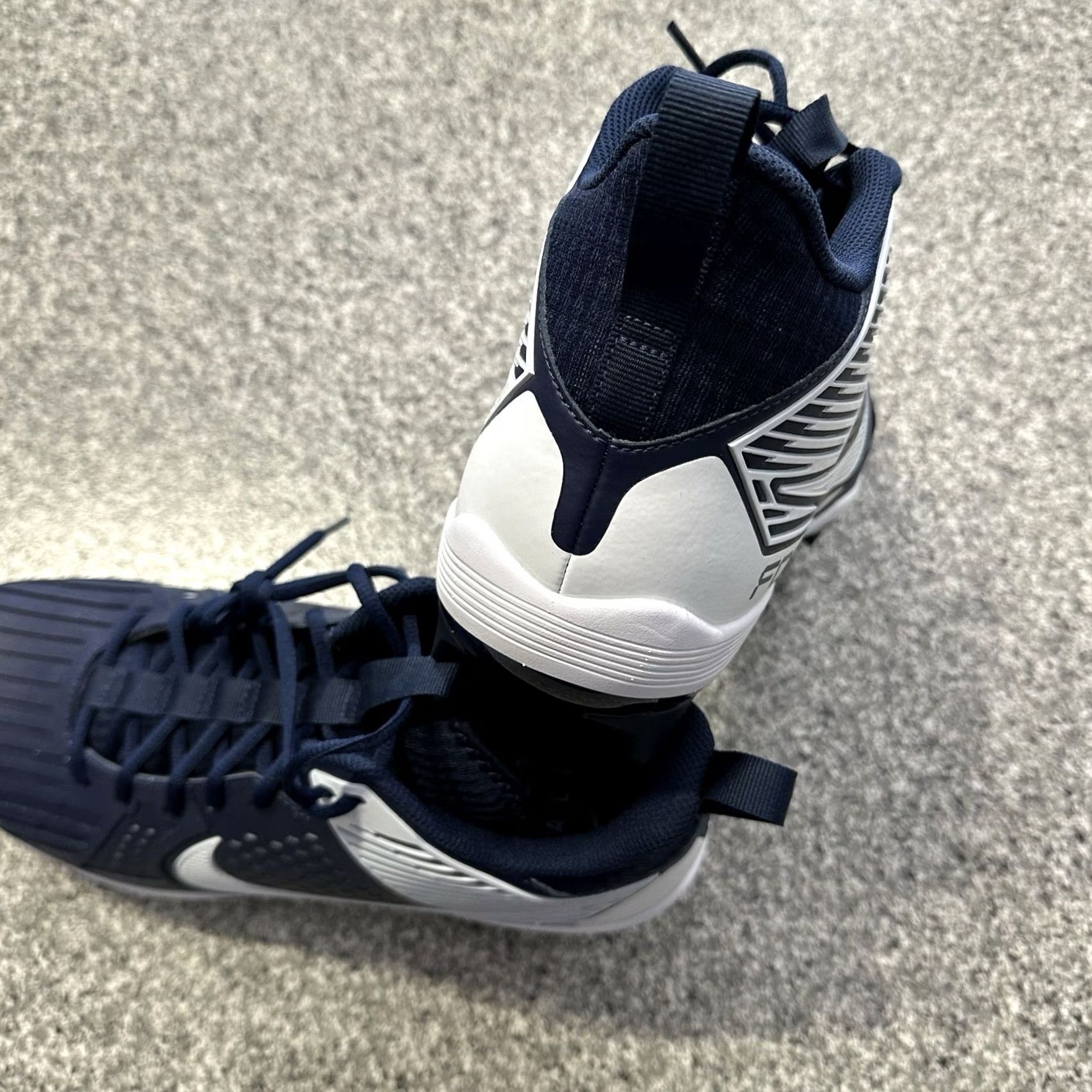Nike Nike Force Savage Pro 3 Football Cleats Mens Size 14 Navy Blue DA5453-400 Size US 14 / EU 47 - 5 Thumbnail