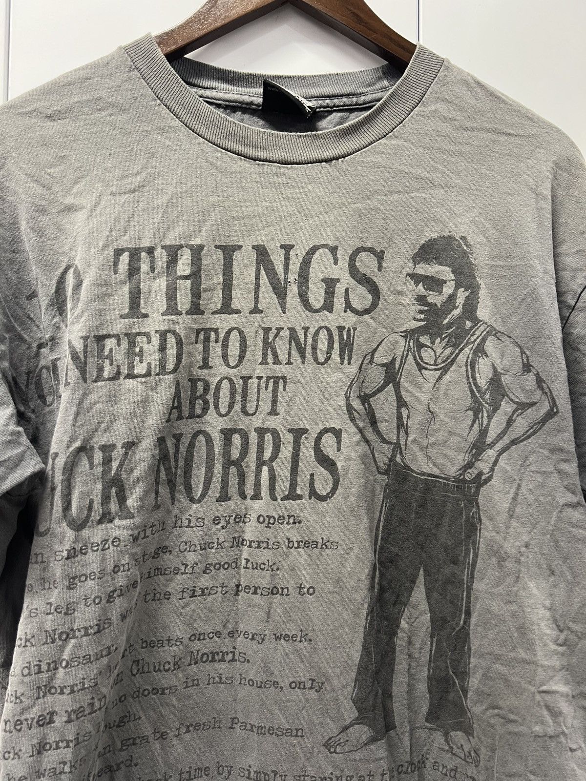 Vintage Y2K 2000's VTG Vintage Chuck Norris Movie Film Retro Shirt Size US L / EU 52-54 / 3 - 4 Thumbnail