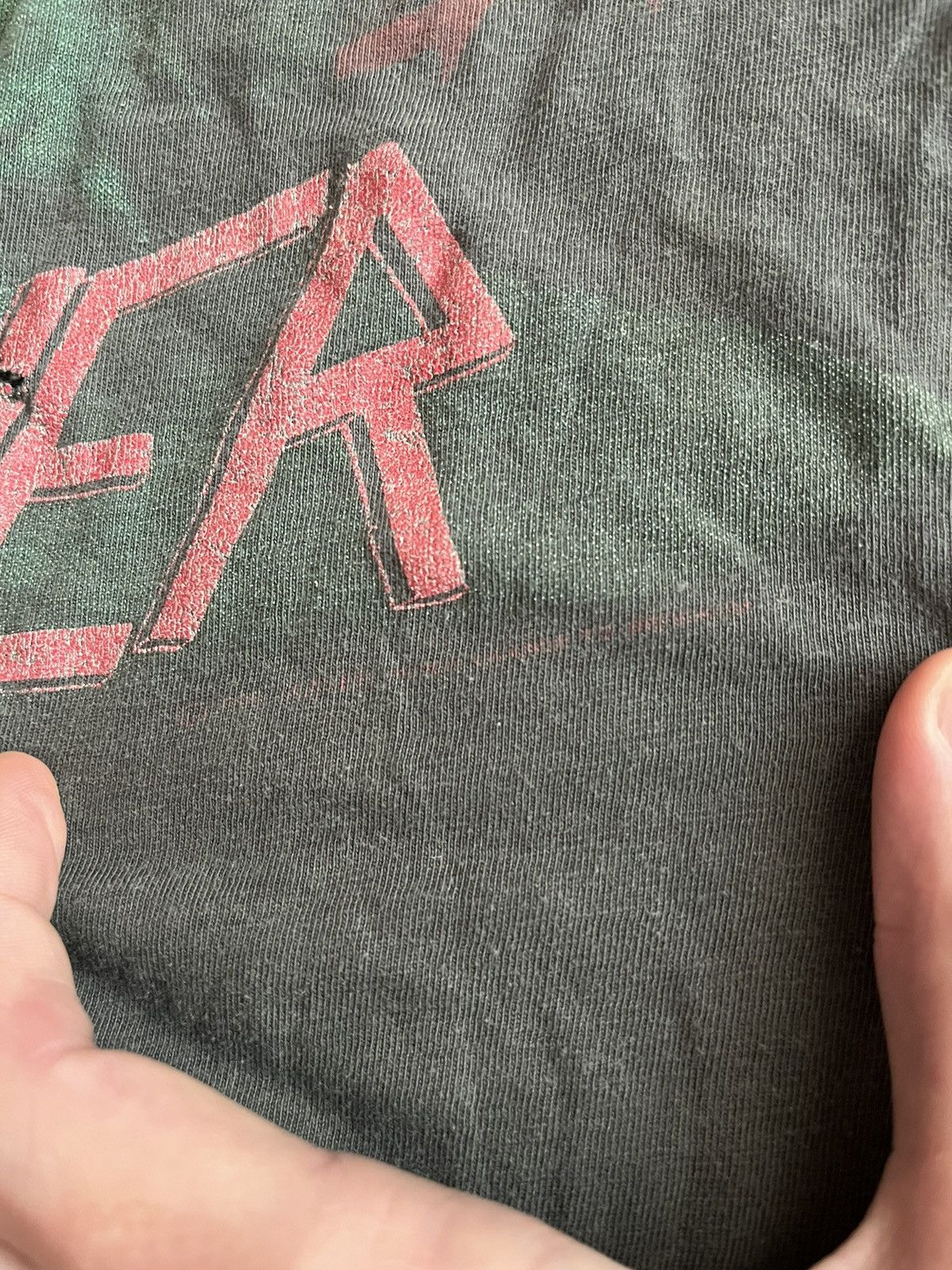 Band Tees Vintage 1990 Slayer T-shirt Single Stitch Brockum Punk Rock Size US M / EU 48-50 / 2 - 10 Thumbnail