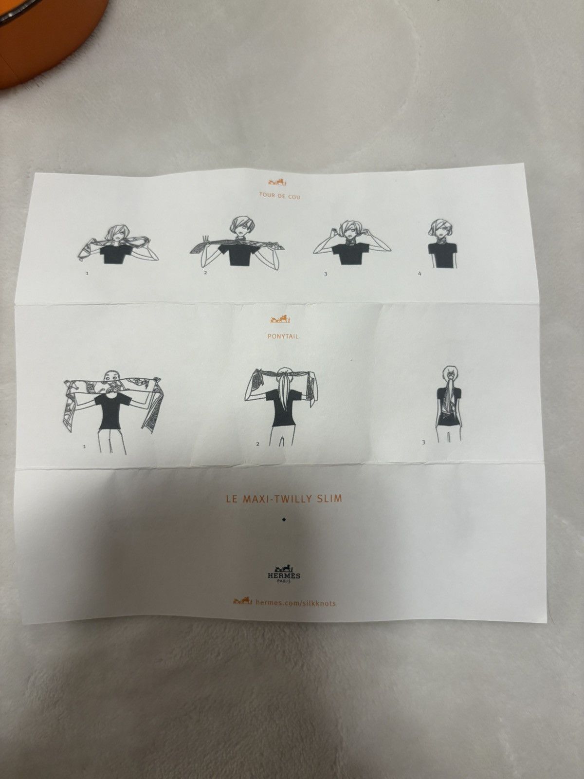 Hermes Hermes Maxi Twilly slim- Le grand prix du faub Size ONE SIZE - 7 Thumbnail