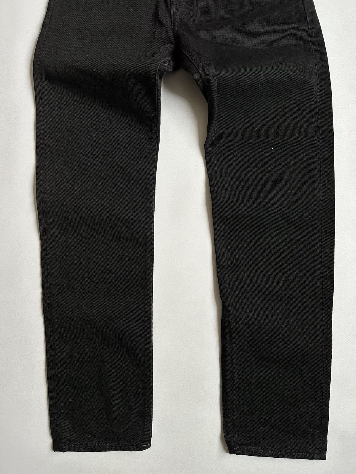 Carhartt Carhartt WIP Pontiac Pants Black Denim Jeans 29x32 Workwear Size US 29 - 6 Thumbnail