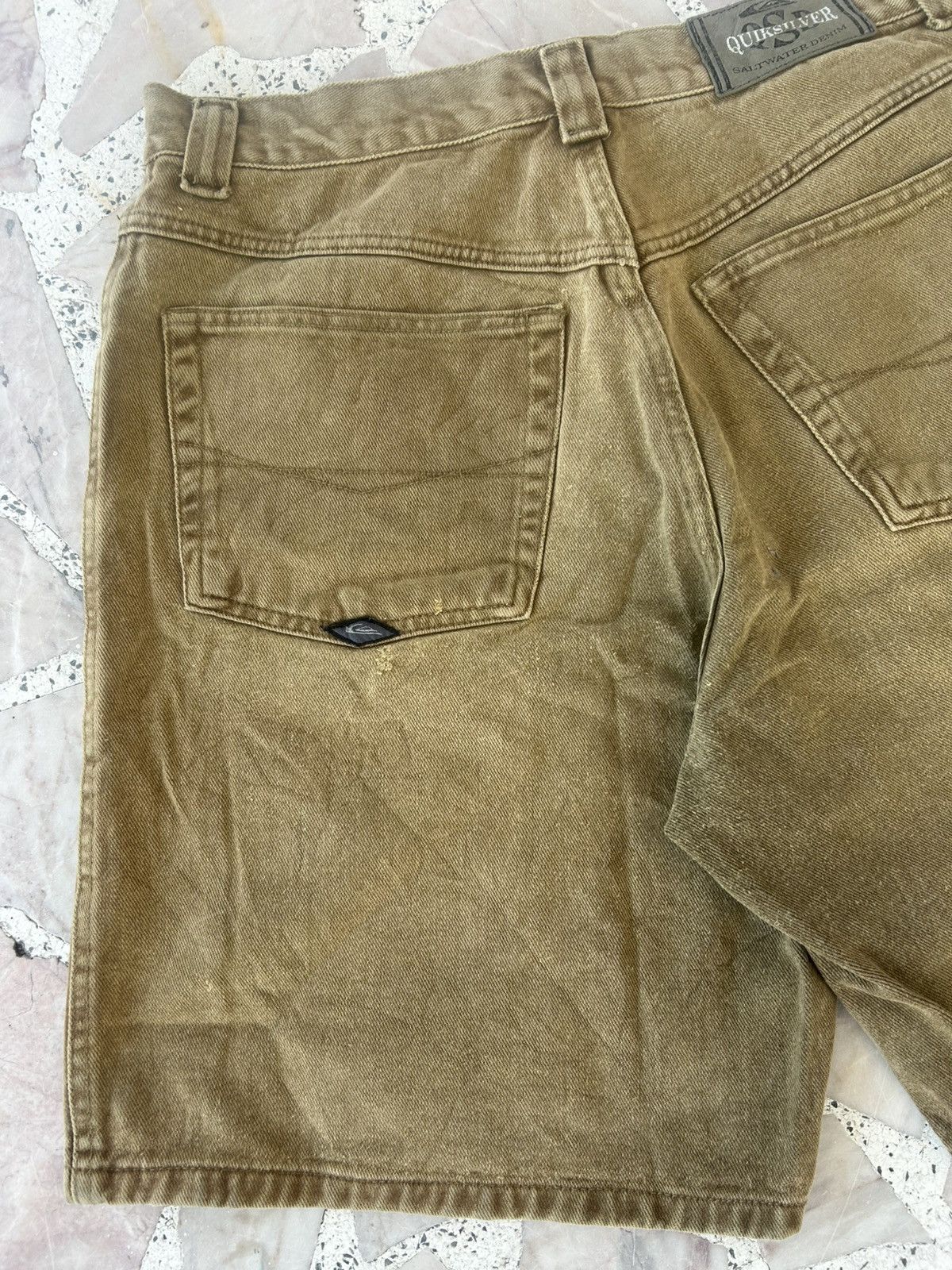 Quiksilver Quiksilver QSD Brown Short Pants Size US 34 / EU 50 - 9 Thumbnail