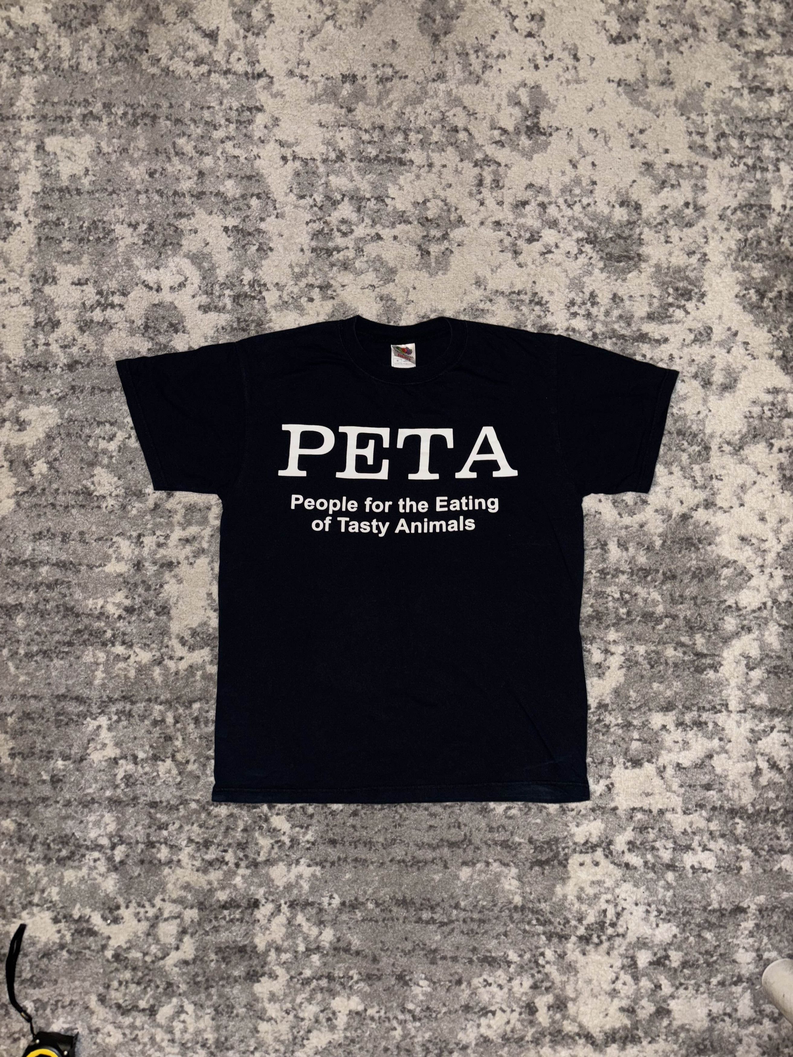 Vintage Vintage PETA Parody Shirt Size US S / EU 44-46 / 1 - 1 Thumbnail