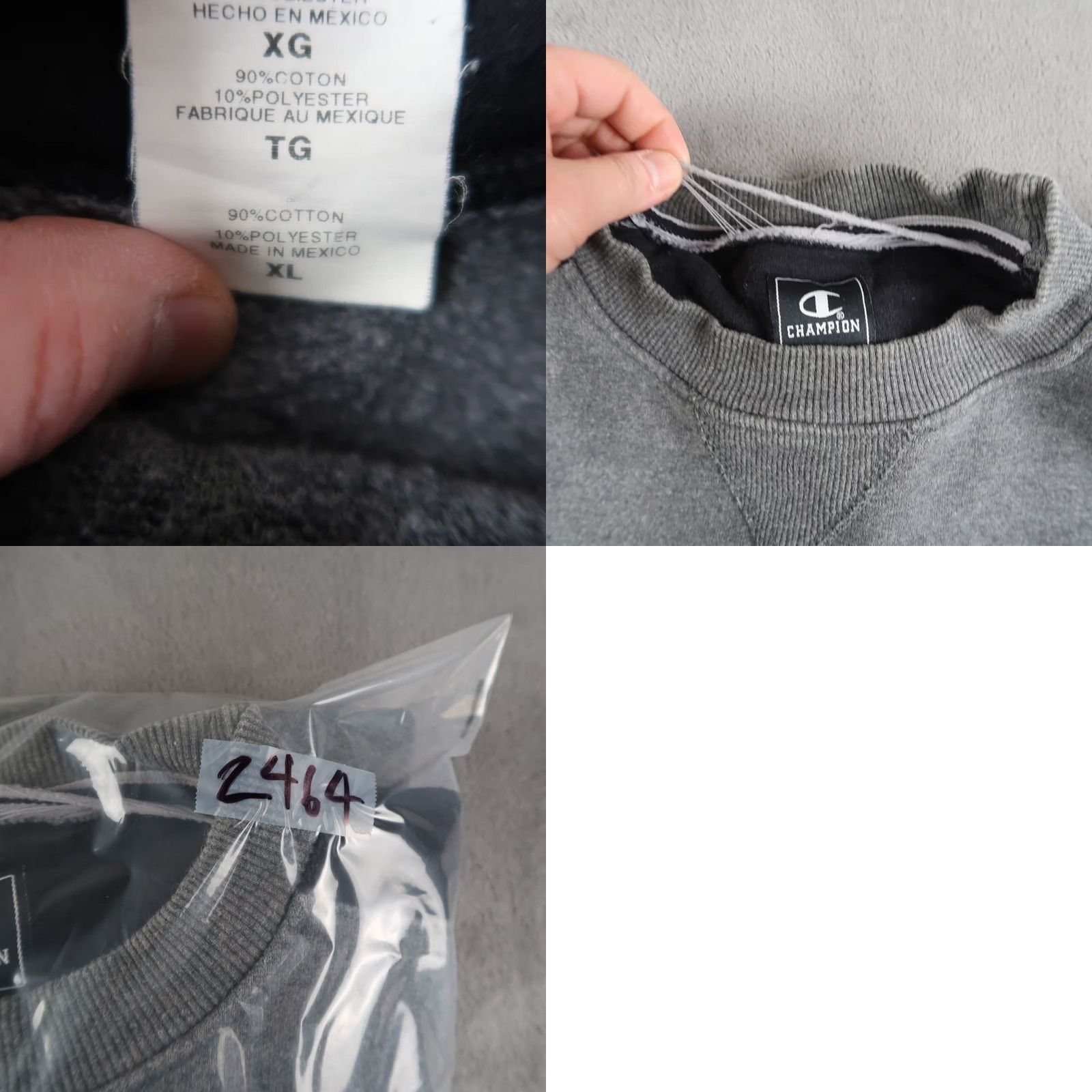 Champion VINTAGE Champion Sweatshirt XL Gray Microsoft Tech Logo Crewneck Mens Size US XL / EU 56 / 4 - 9 Thumbnail