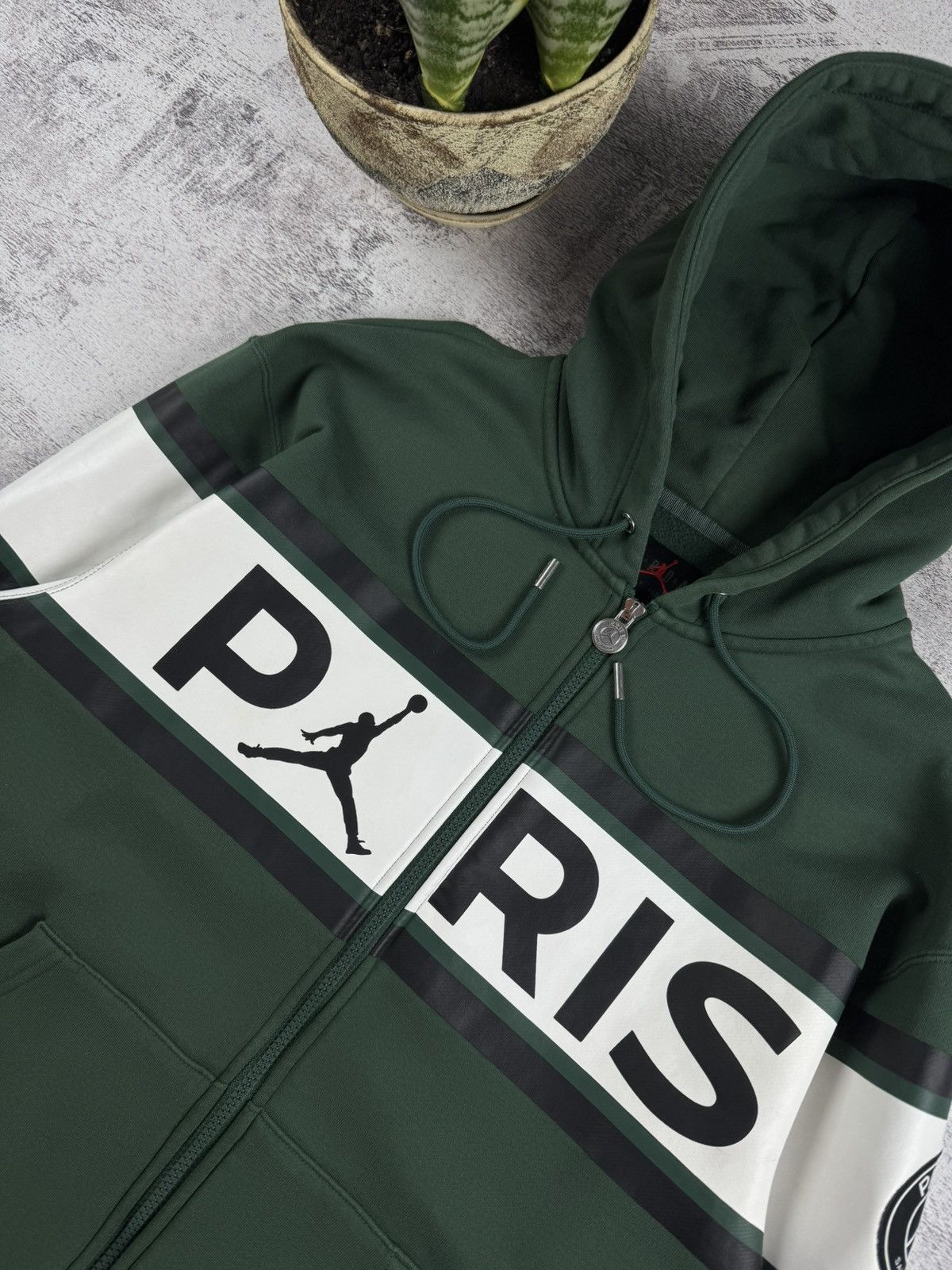 Nike Nike PSG Paris Saint Germain Soccer Zip Hoodie Pullovover Size US M / EU 48-50 / 2 - 9 Thumbnail