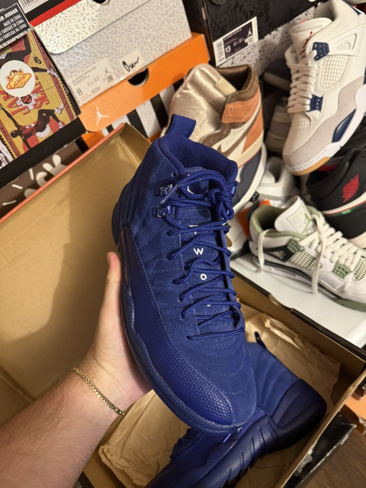 Jordan Brand Royal blue 12s sz 8 Size US 8 / EU 41 - 2 Thumbnail