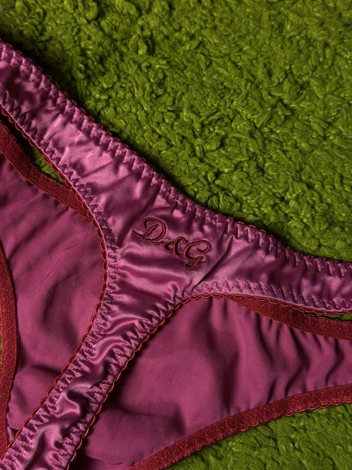 Dolce & Gabbana Dolce & Gabbana D&G 2000s vintage knit logo panties Size ONE SIZE - 6 Thumbnail