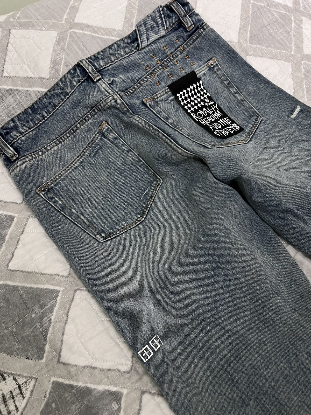 Ksubi Ksubi Chitch Plus One Ripped Denim 32x32 Size US 32 / EU 48 - 3 Thumbnail