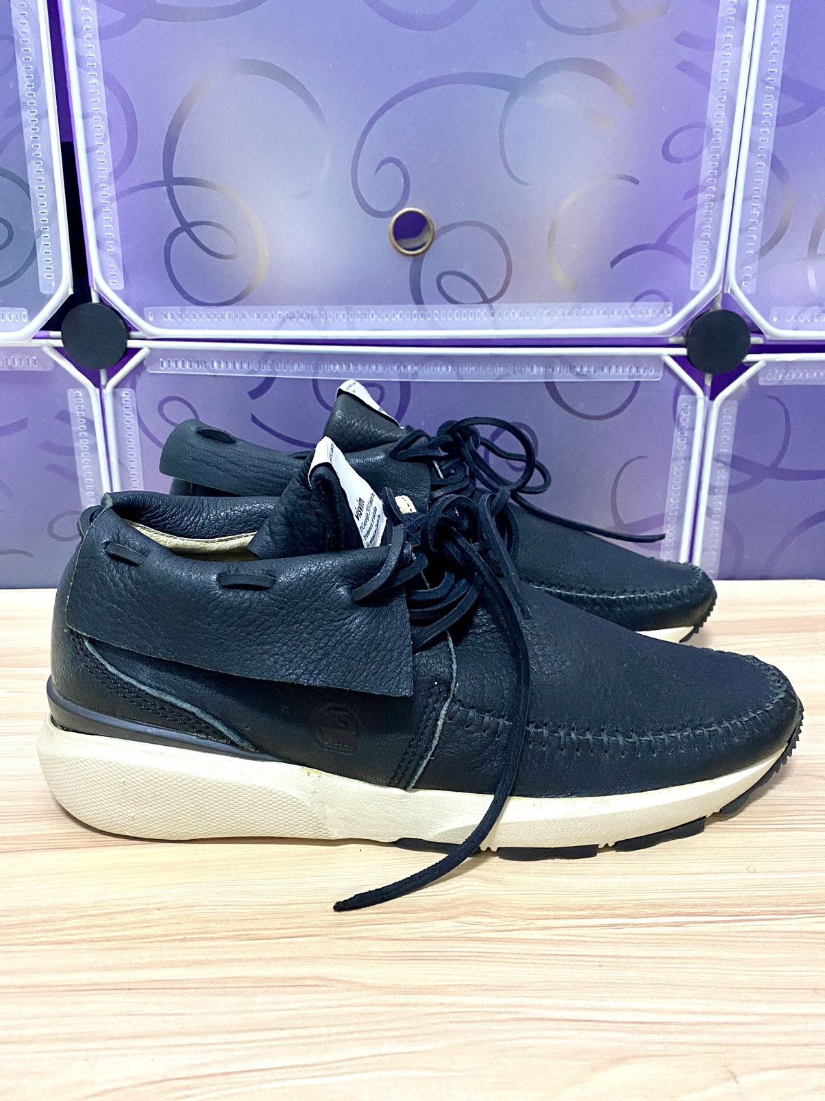 Visvim 2001 Visvim G. Reservation Black Leather shoes Size US 8 / EU 41 - 6 Thumbnail