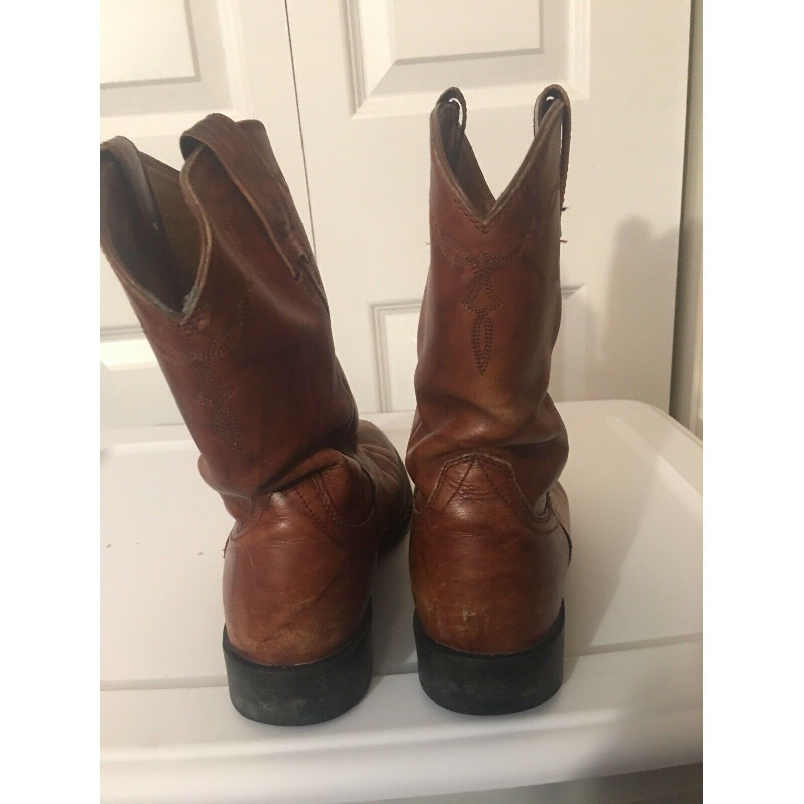 Ariat Ariat Brown Leather Boots Men’s Sz 8 D Style No 35503 Size US 8 / EU 41 - 5 Thumbnail