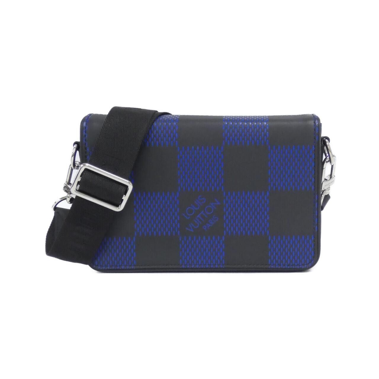 Louis Vuitton Louis Vuitton Louis Vuitton Damier Infini 3D Studio Messenger Leather Shoulder Bag Leather Shoulder Bag N50037 DUTY FREE for USA Size ONE SIZE - 1 Thumbnail
