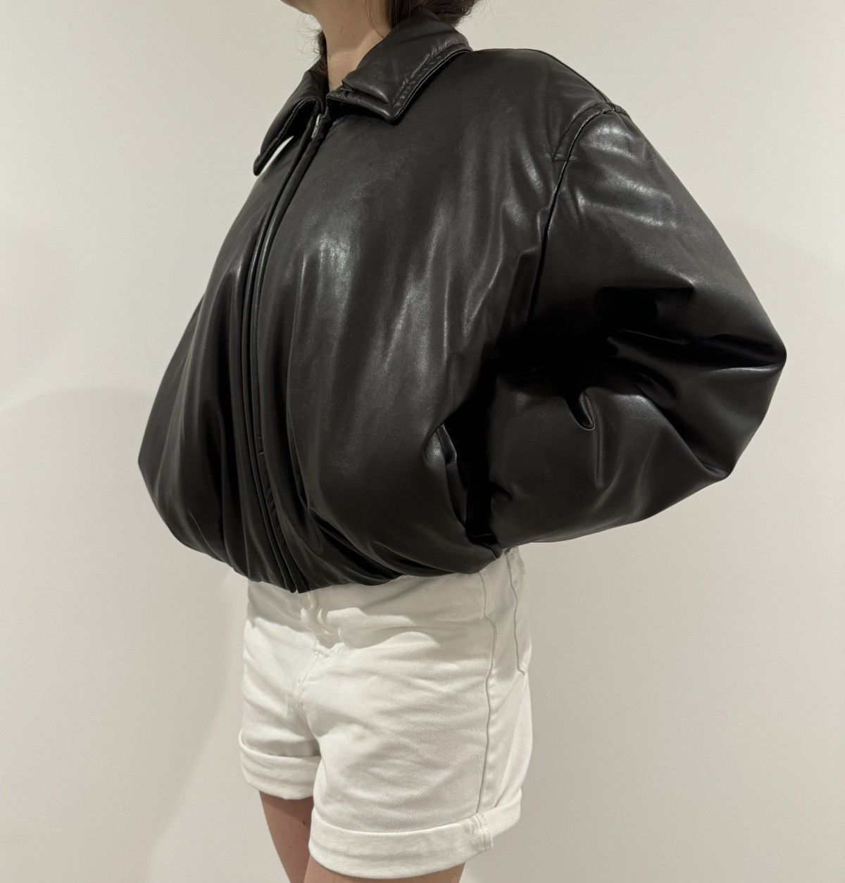 Acne Studios Acne Studios Coated Bomber Jacket Size XXS / US 00 / IT 34 - 13 Thumbnail