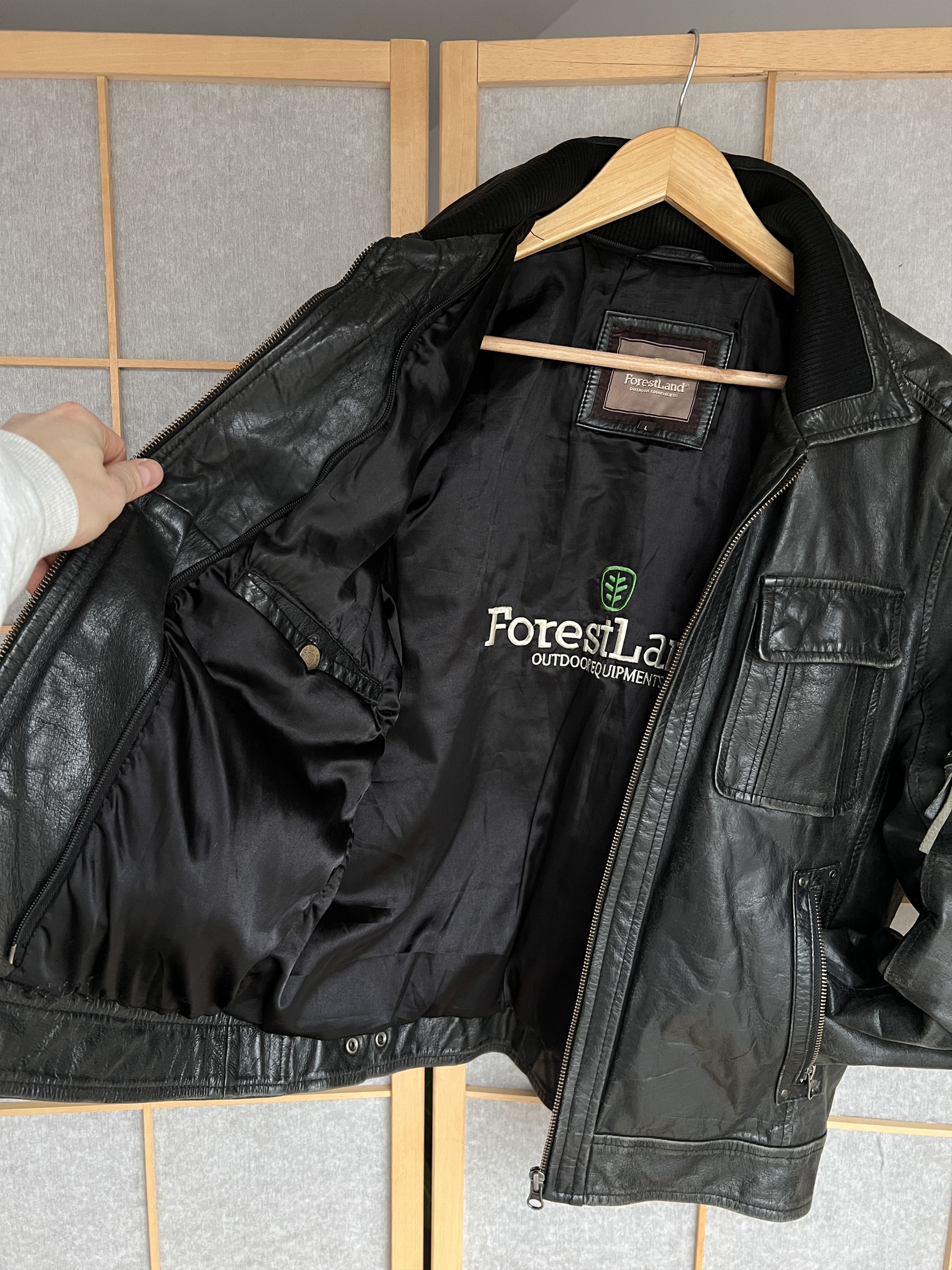 Diesel Leather jacket multipocket opium rick owens balenciaga style Size US L / EU 52-54 / 3 - 9 Thumbnail