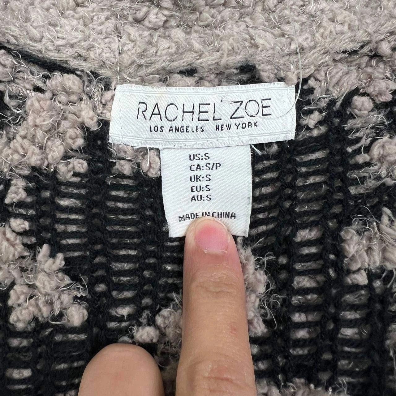 Rachel Zoe Rachel Zoe Sweater Cardigan Women Small Leopard Print Size S / US 4 / IT 40 - 6 Thumbnail