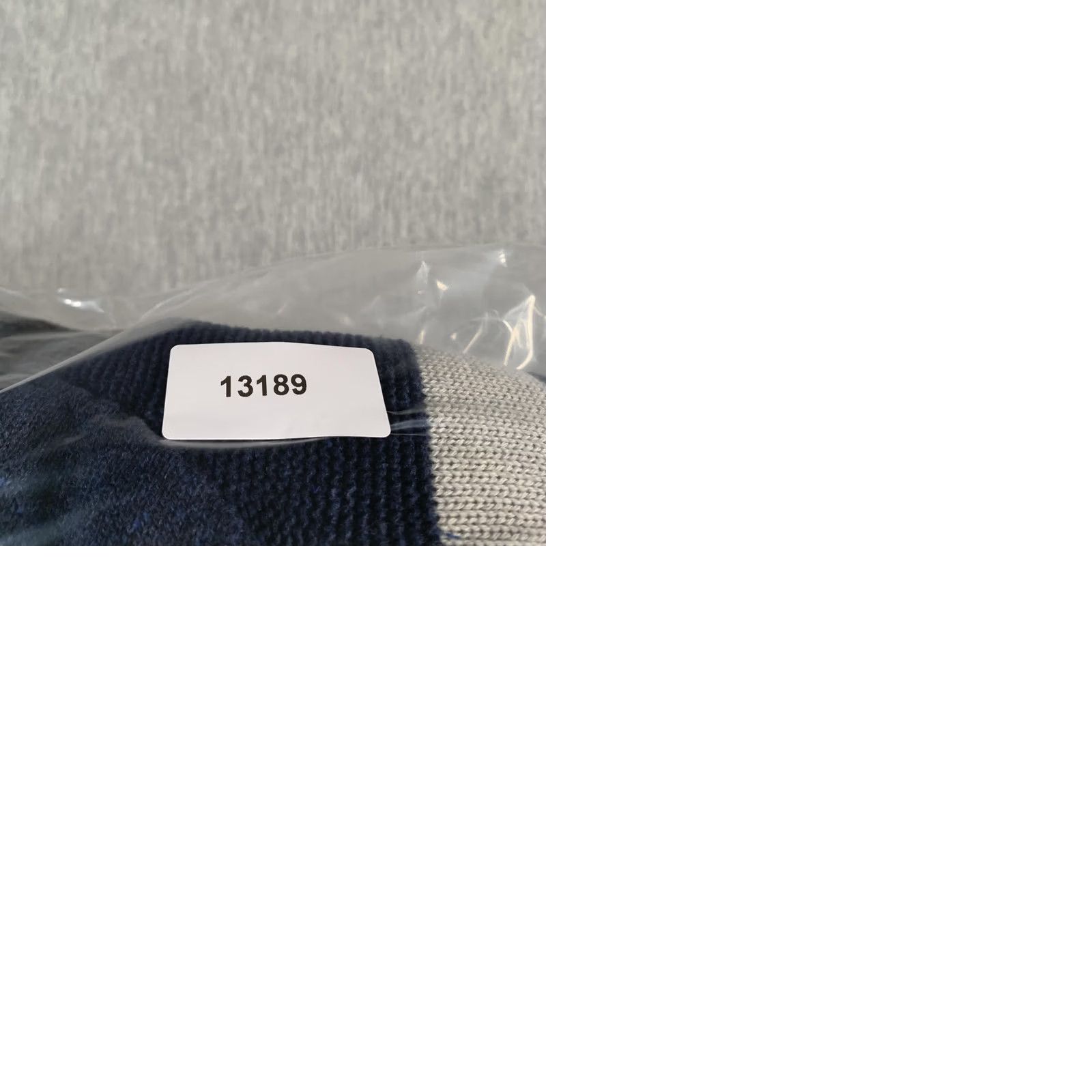 Old Navy Old Navy Sweater Mens XL Navy Blue Stripe Shawl Collar Cotton Knit Pullover Size US XL / EU 56 / 4 - 9 Thumbnail