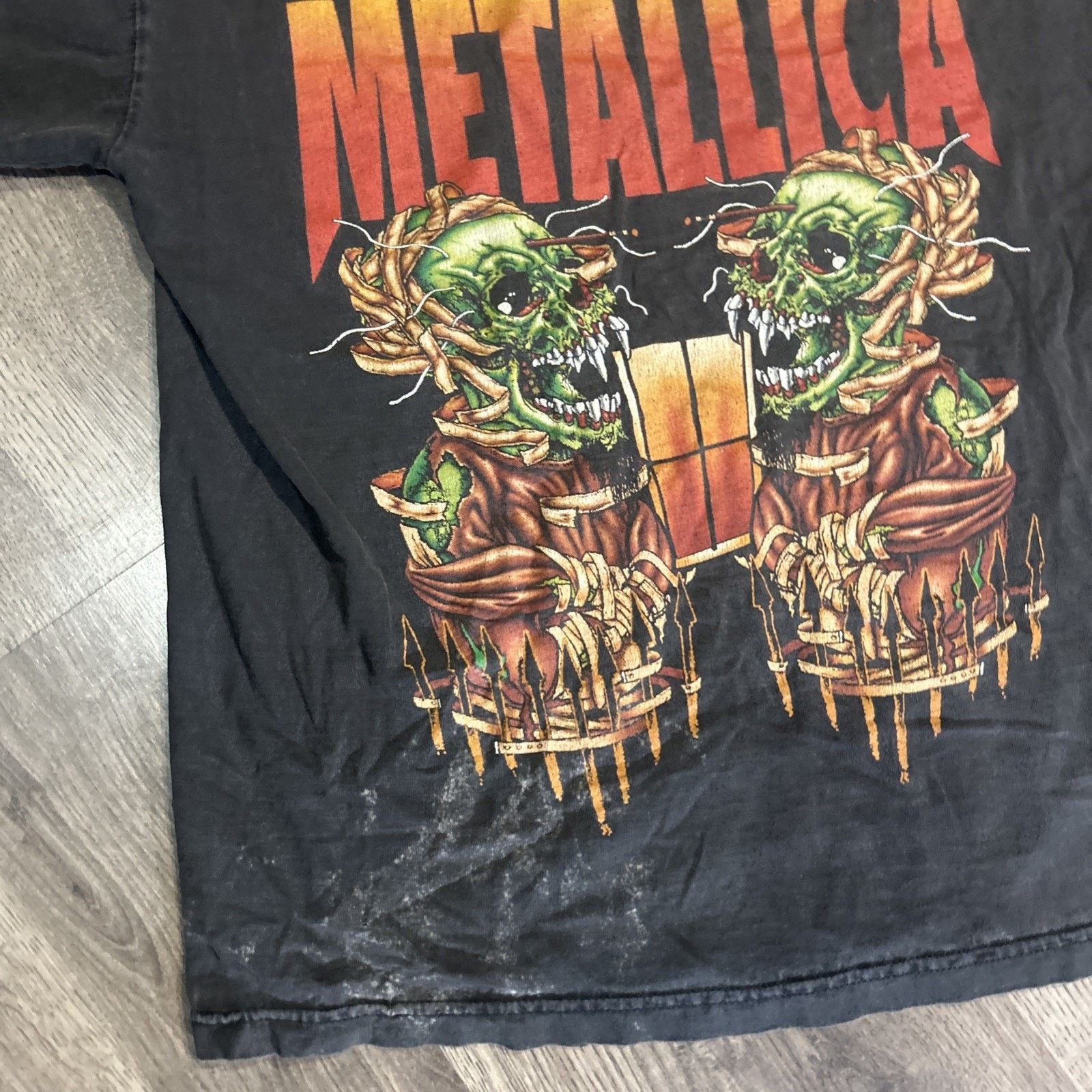 Metallica Vintage Heavy Metal Metallica Band Tshirt Size Mens Medium Size US M / EU 48-50 / 2 - 5 Thumbnail