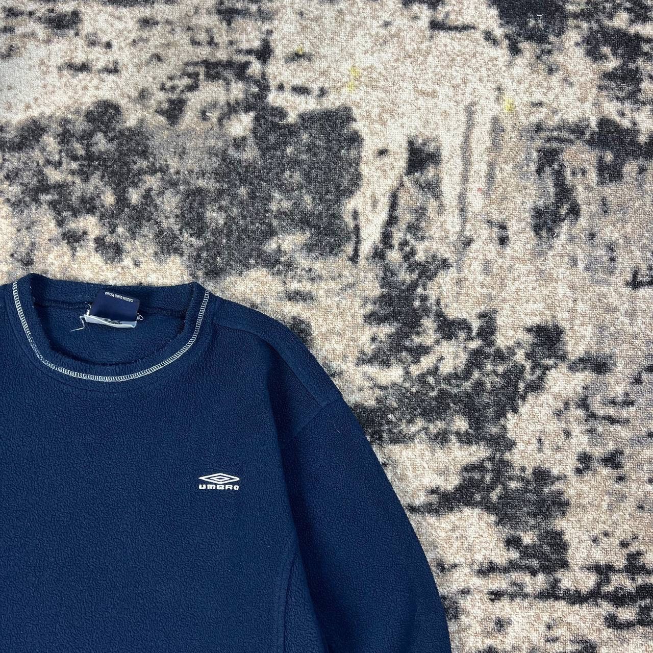 Umbro Umbro Vintage Y2K Mini Logo Oversized Fleece Sweatshirt Size US L / EU 52-54 / 3 - 2 Thumbnail