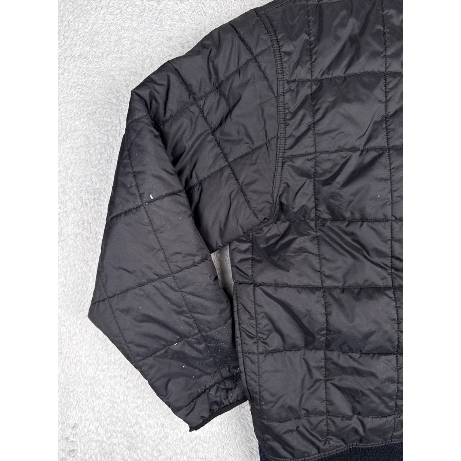 Timberland Timberland PRO Jacket Mens XL Black Quilted Full Zip Insulated Lined Work Bomber Size US XL / EU 56 / 4 - 3 Thumbnail