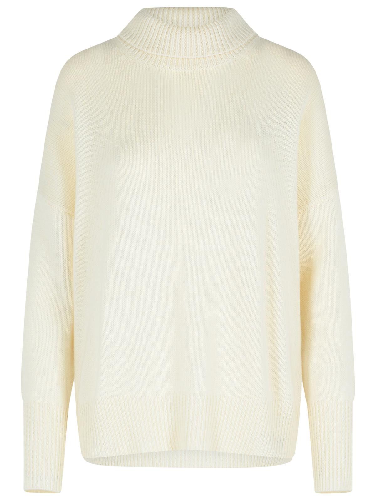 Lisa Yang LISA YANG 'Heidi' Cream Cashmere Sweater Size S / US 4 / IT 40 - 1 Thumbnail