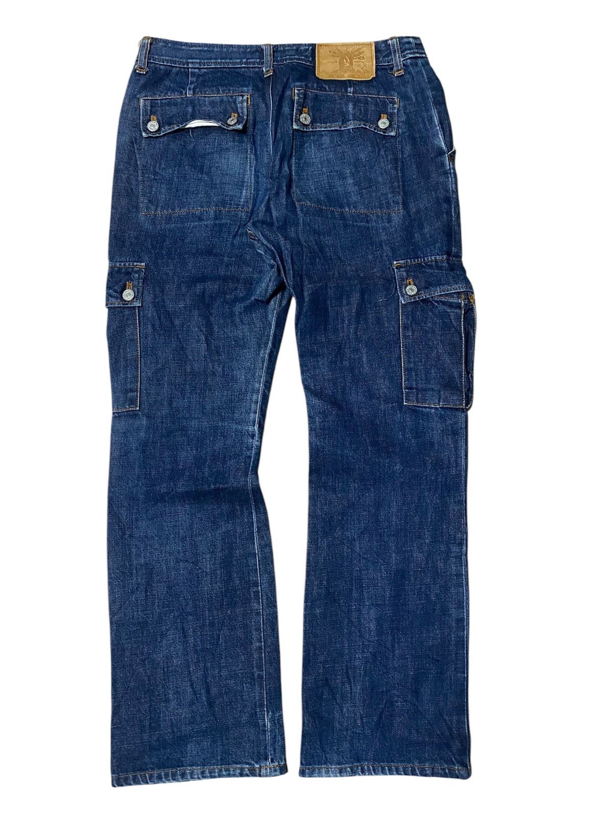Japanese Brand 💥OZONE CARGO DENIM💥 Size US 28 / EU 44 - 3 Thumbnail