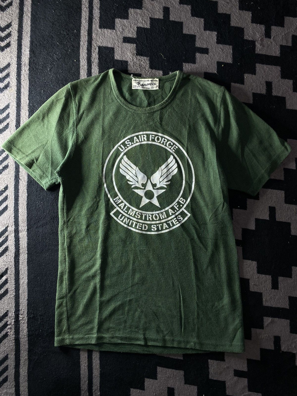 Japanese Brand × PPFM Vintage beaumere us air force tee Size US M / EU 48-50 / 2 - 1 Thumbnail