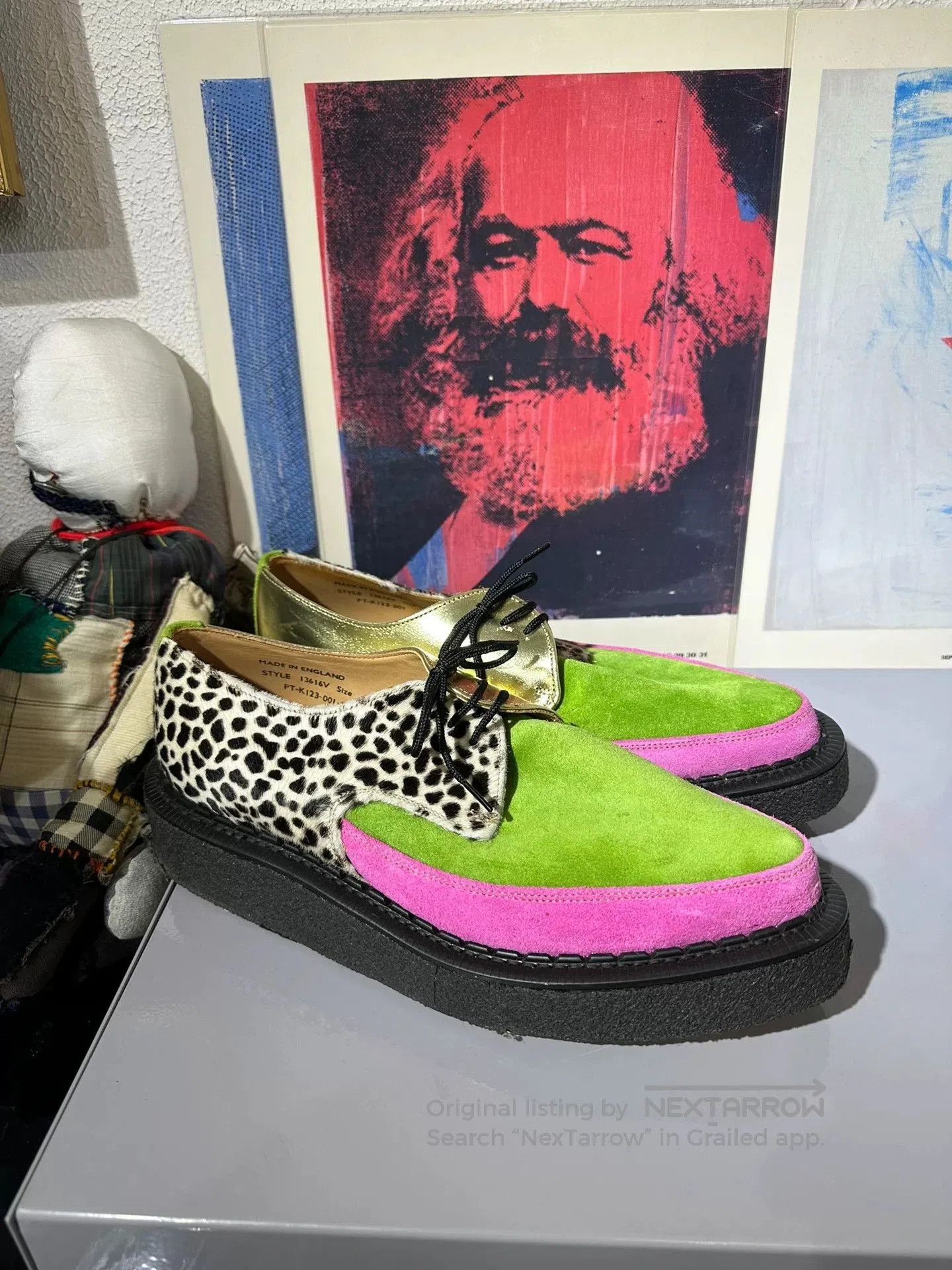 Comme des Garcons Homme Plus Comme des Garçons x George Cox Platform Leather Shoes. Size US 9 / EU 42 - 2 Thumbnail