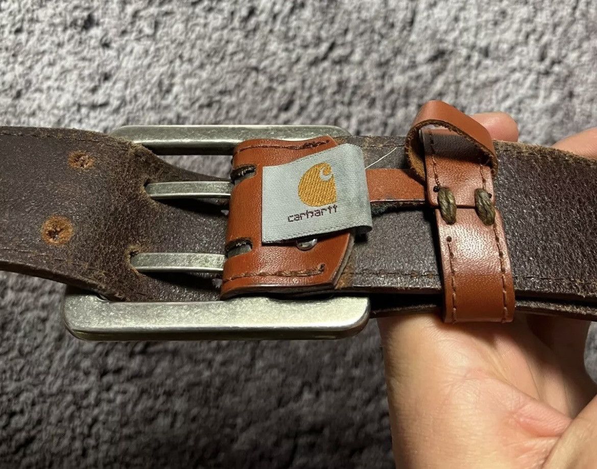 Carhartt × Vintage Carhartt Belt Vintage Brown Men's Size ONE SIZE - 7 Thumbnail