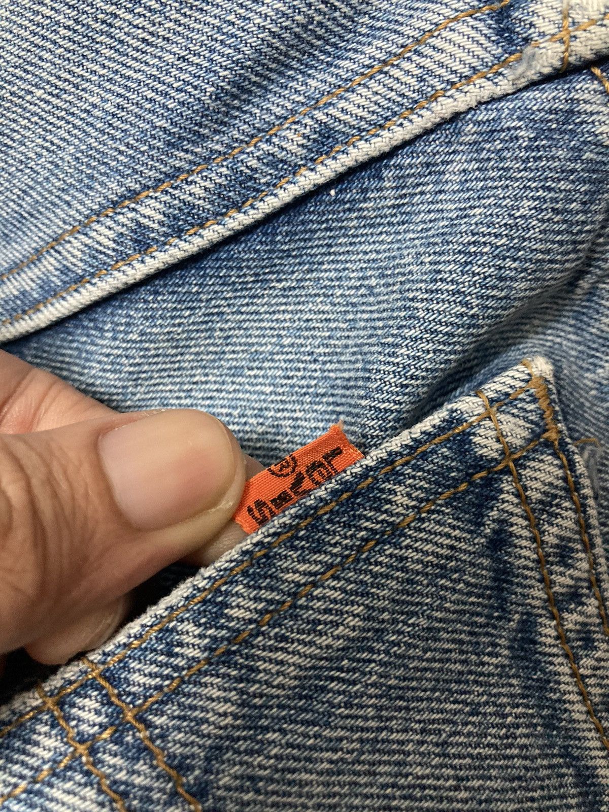 Levi's × Vintage Vintage 90s Orange Tab Levis 609 Size US 36 / EU 52 - 14 Thumbnail